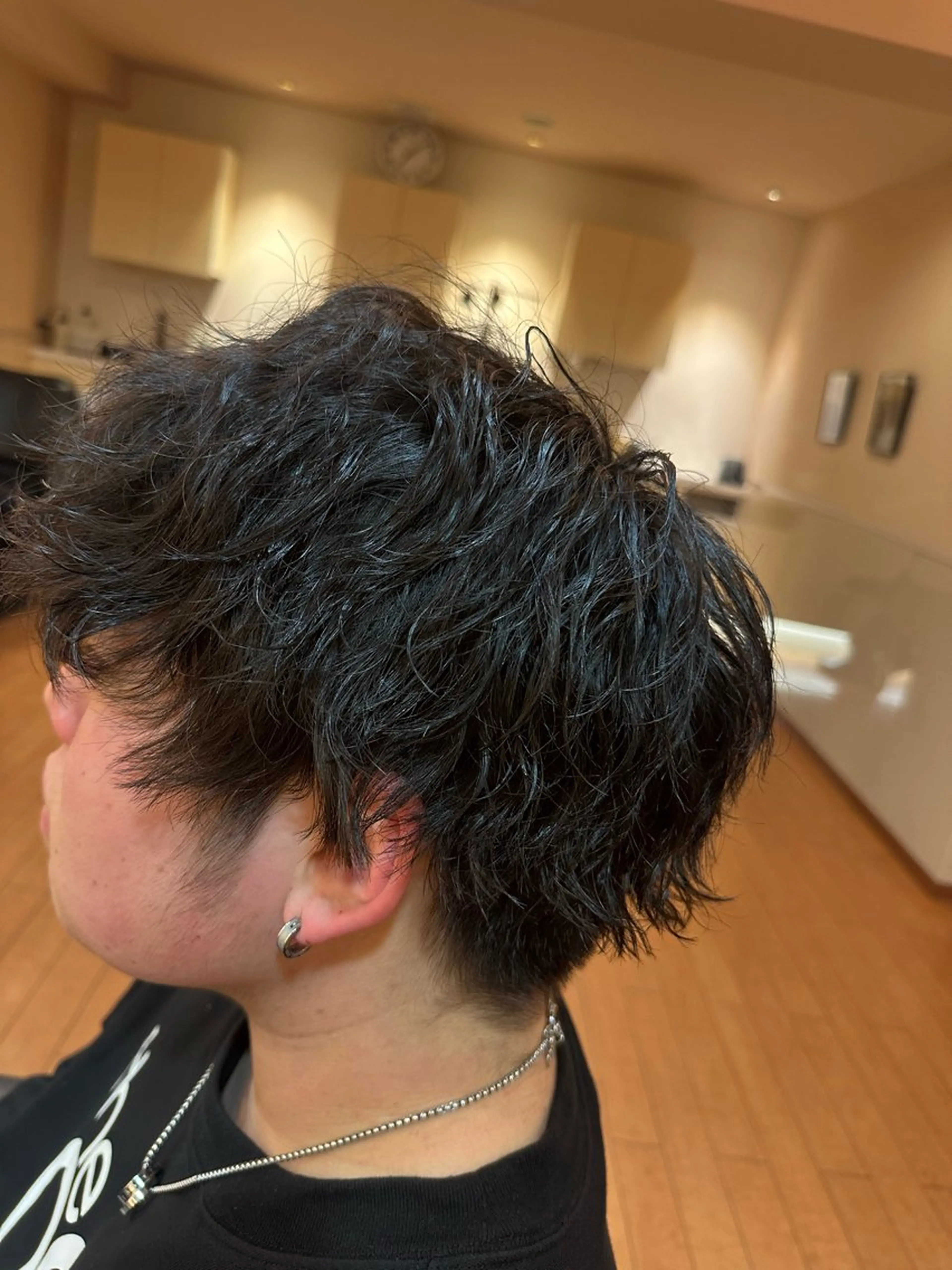 ミディアム メンズパーマ 特化✂️ヒロのヘアスタイル