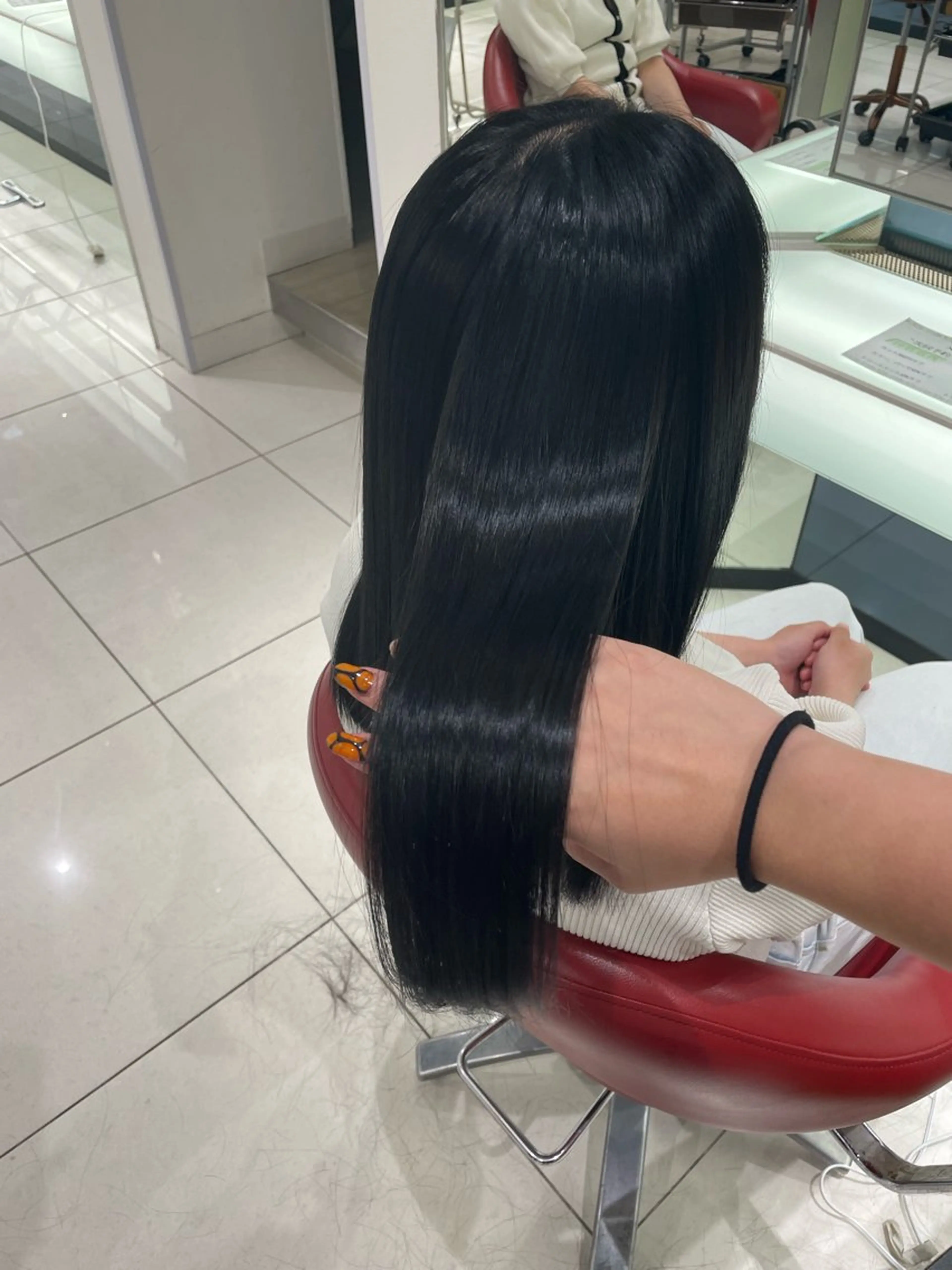 ロング パーマ カット 縮毛矯正 トップスタイリスト 桂　嵩太のヘアスタイル