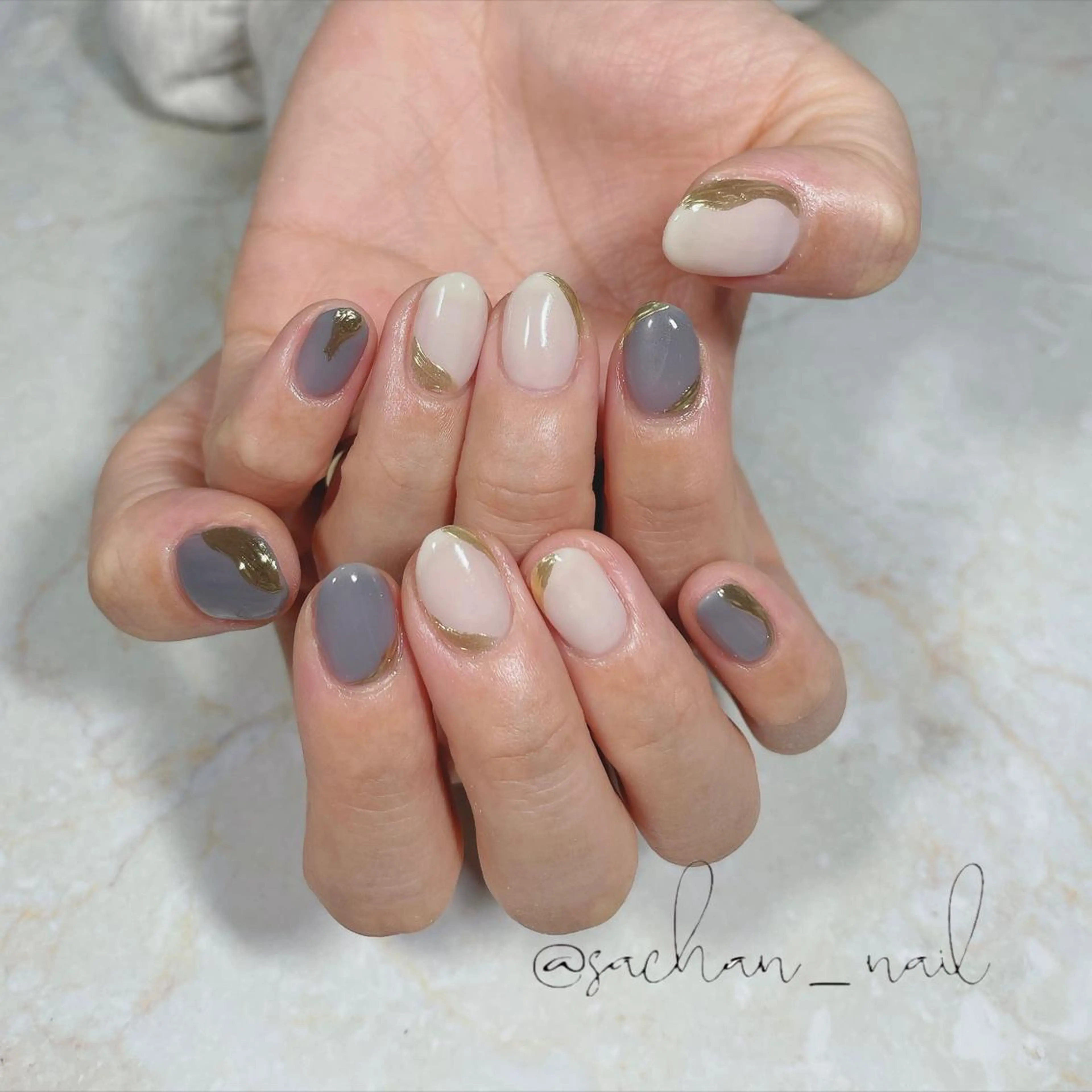 ネイル ハンドネイル Sukegawa Satsukiのネイルデザイン