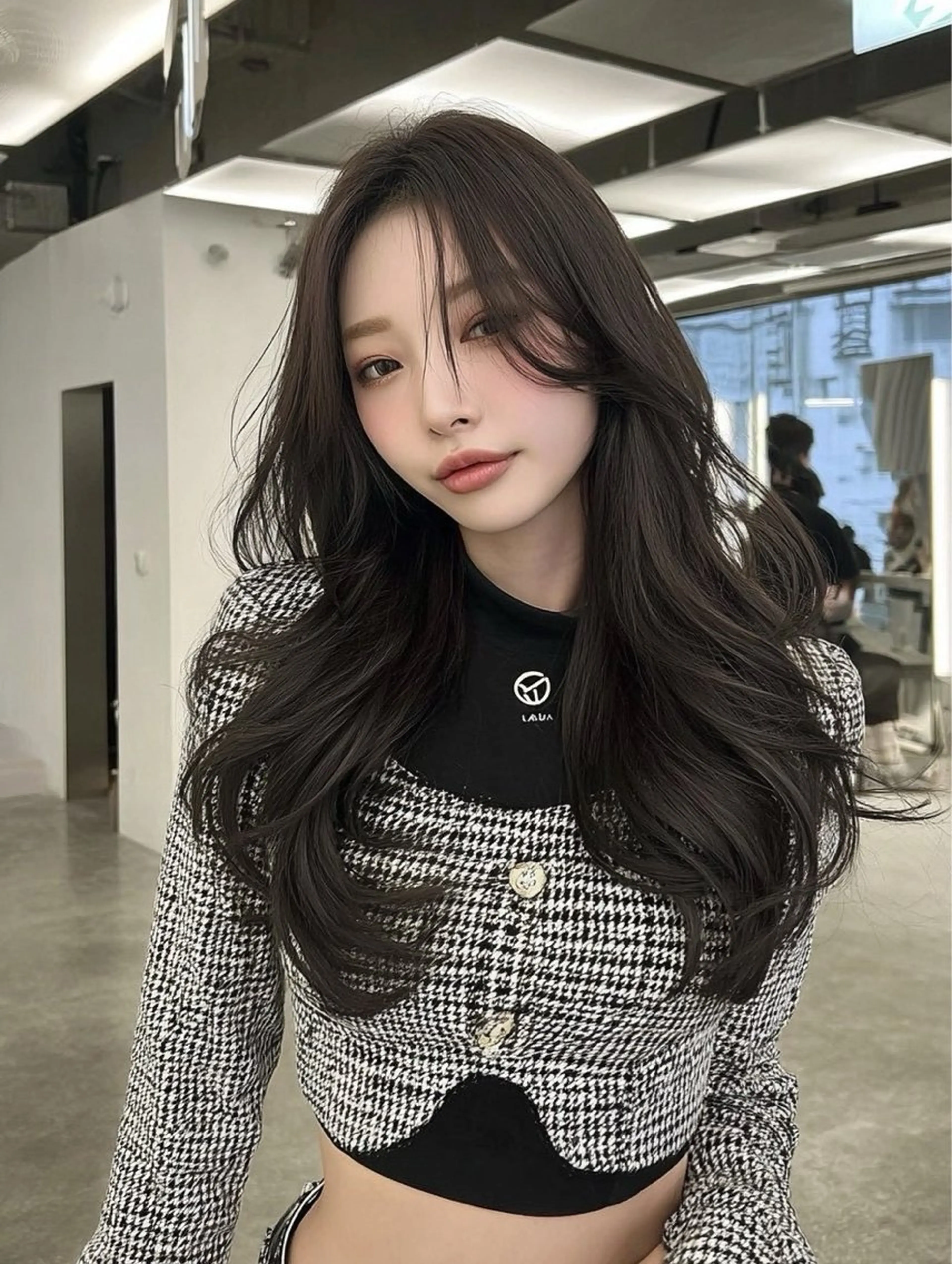 セミロング カラー 透明感カラー ハイトーンカラー インナーカラー ボブ 髪質改善 カット ヘアカラー ハイトーン/ブリーチ /reitのヘアスタイル