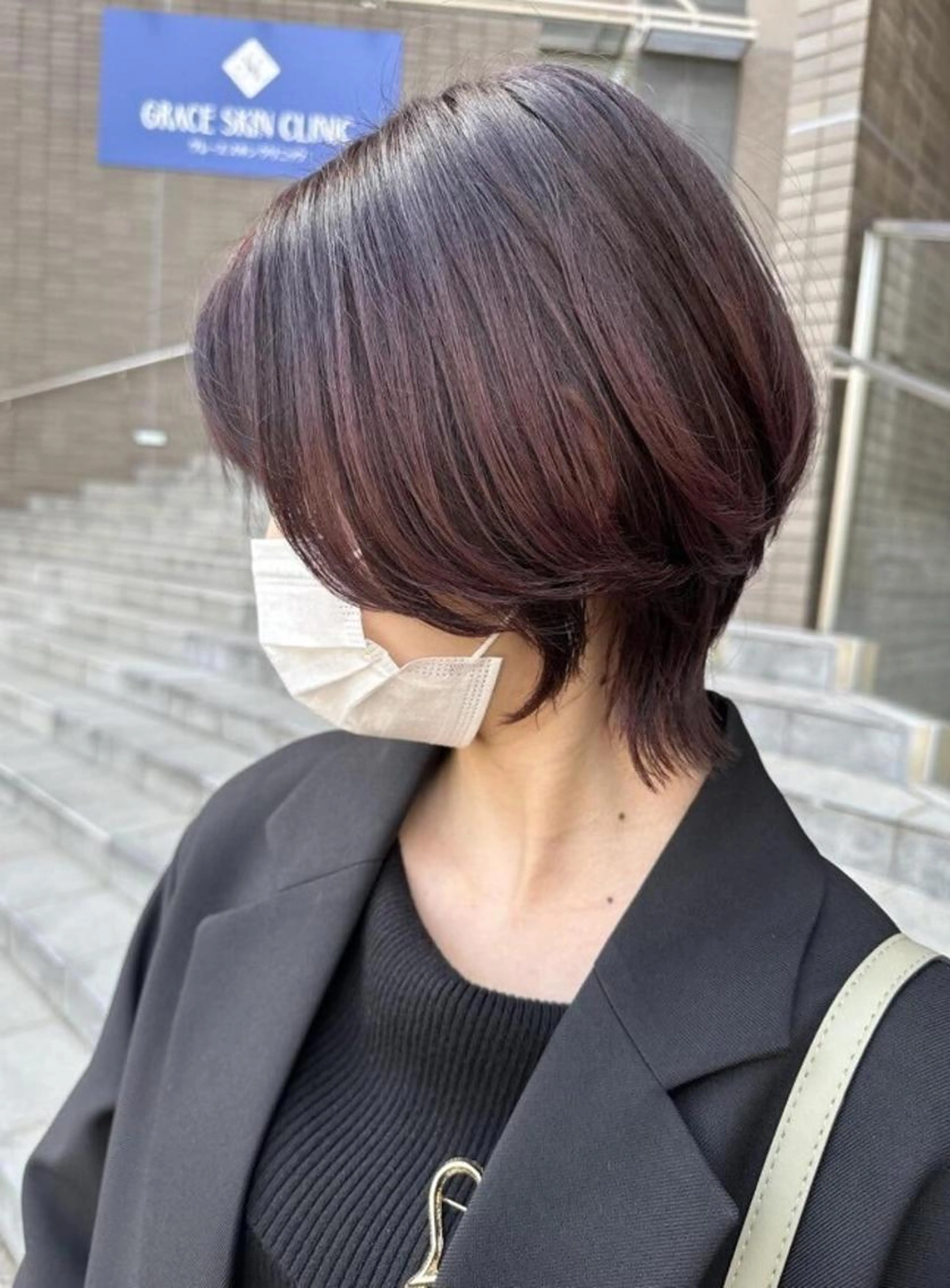 🩶モデルカラー＆モデルカット🩶ショートヘア🧚🏻‍♀️の写真