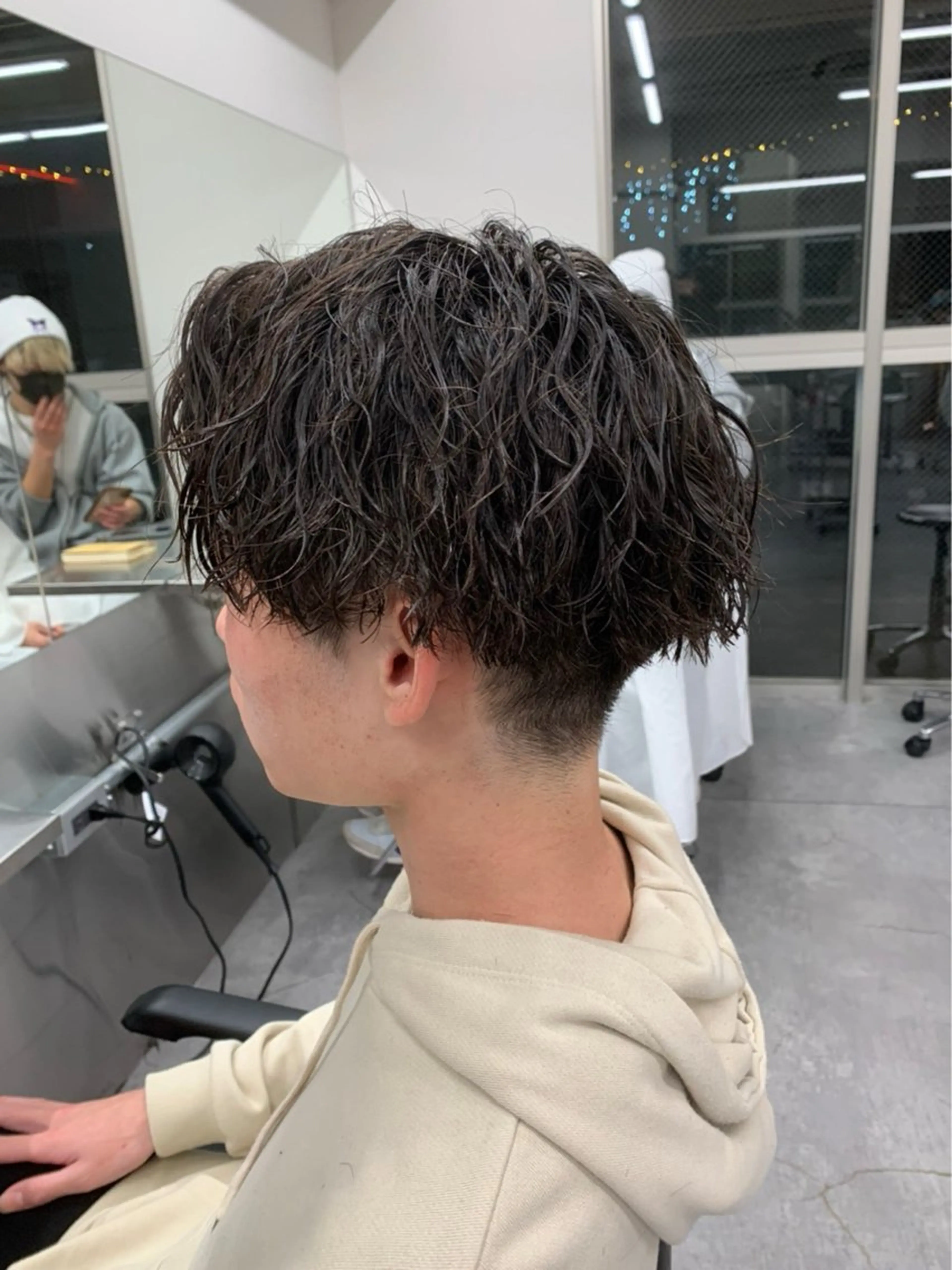 ショート パーマ メンズ カット パーマ ヘアセット お悩み解消✨/ メンズパーマ✨/直樹のヘアスタイル