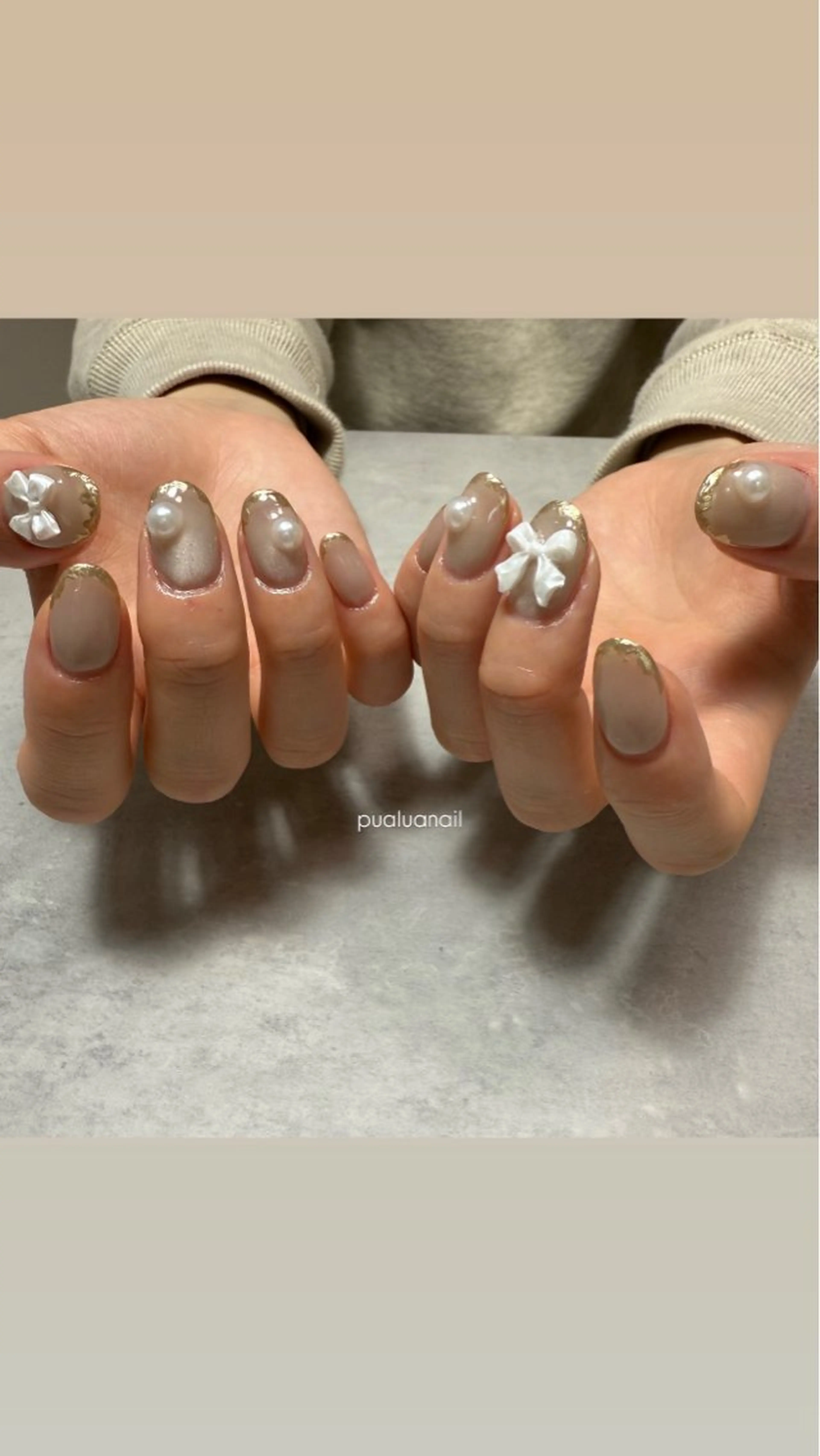 ネイル ハンドネイル pualua miharuのネイルデザイン