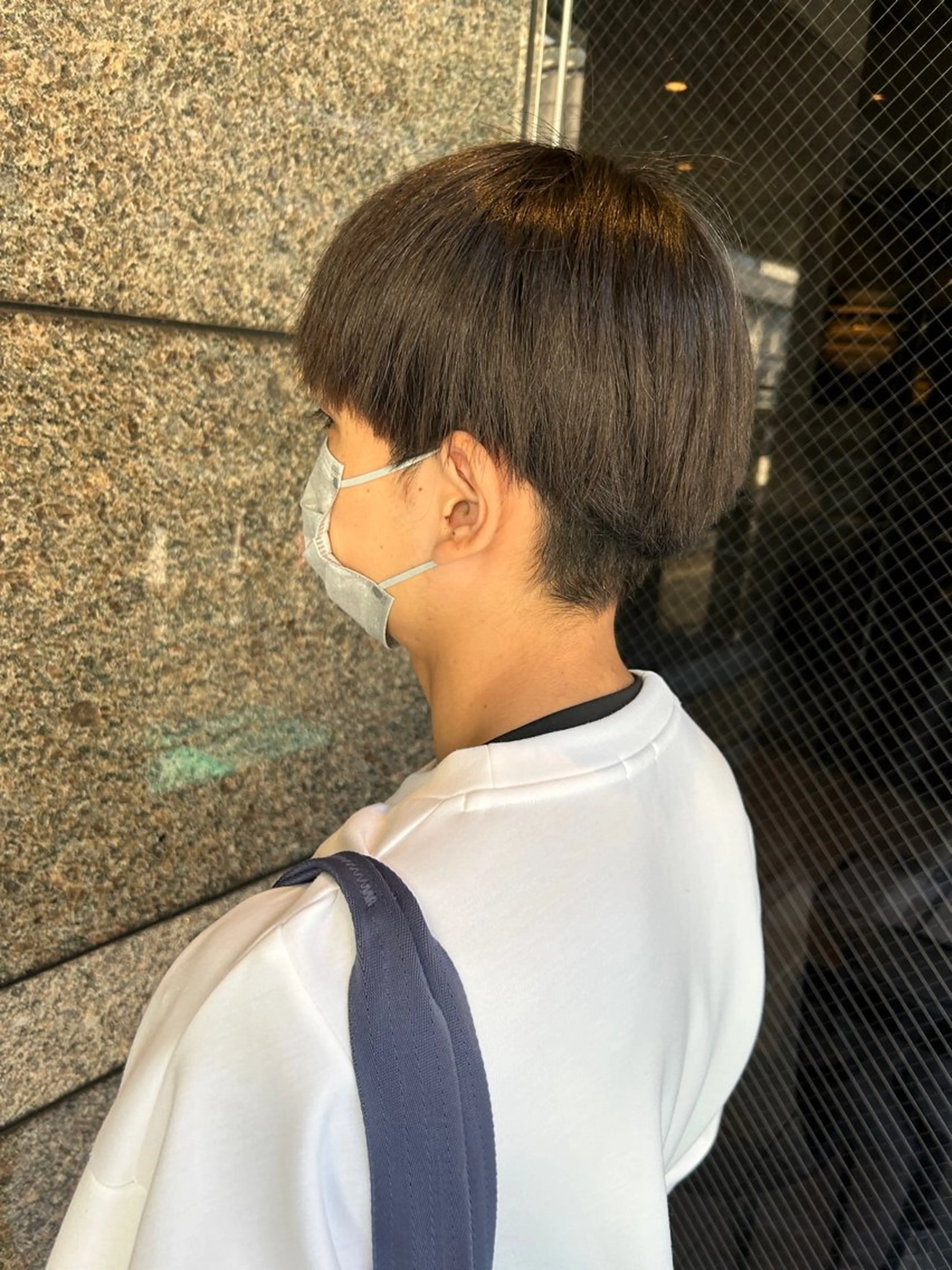 メンズ マッシュ 宮川 桃英のヘアスタイル