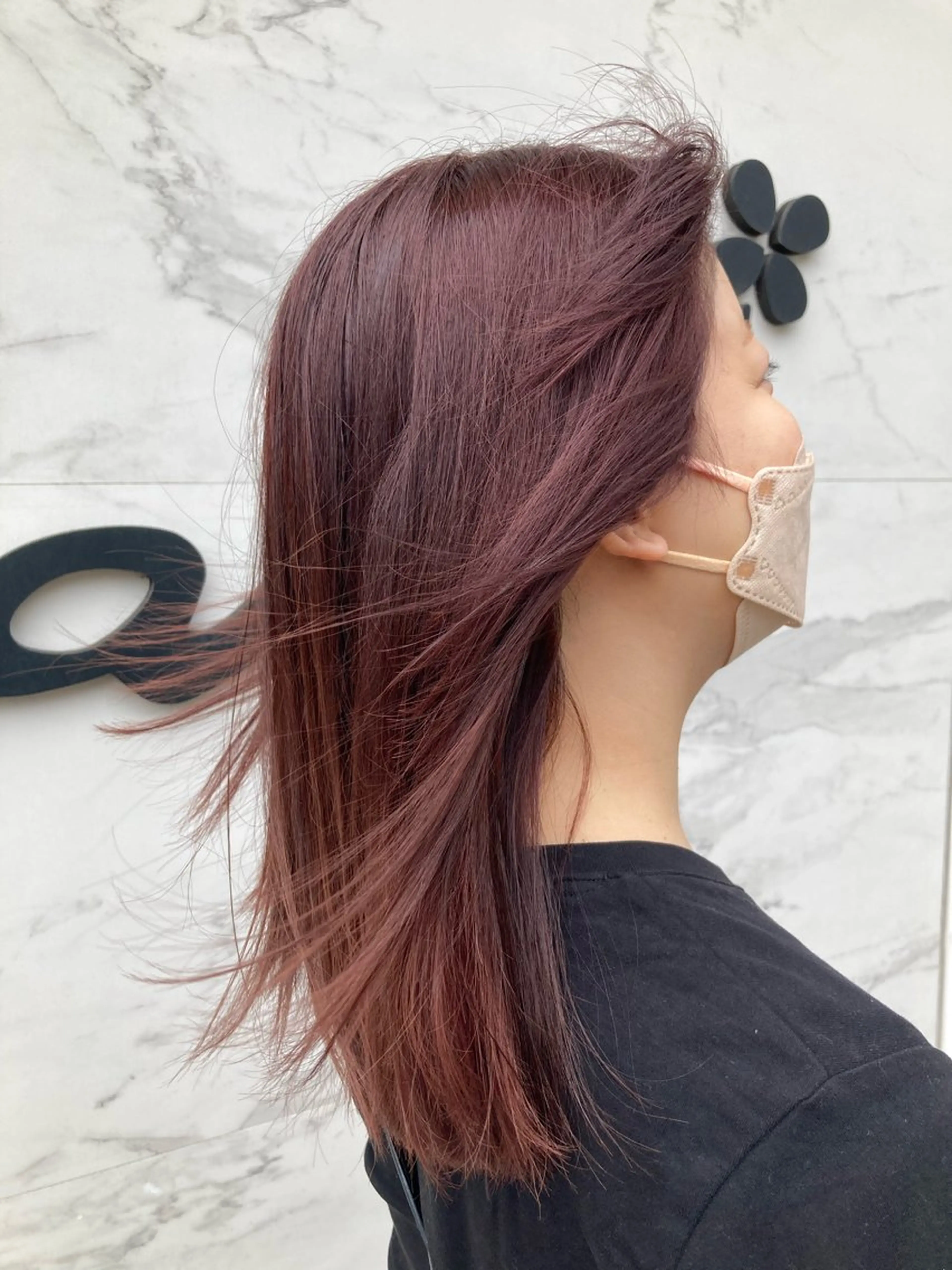 ミディアム カラー 【shanti】 伊藤奈生のヘアスタイル