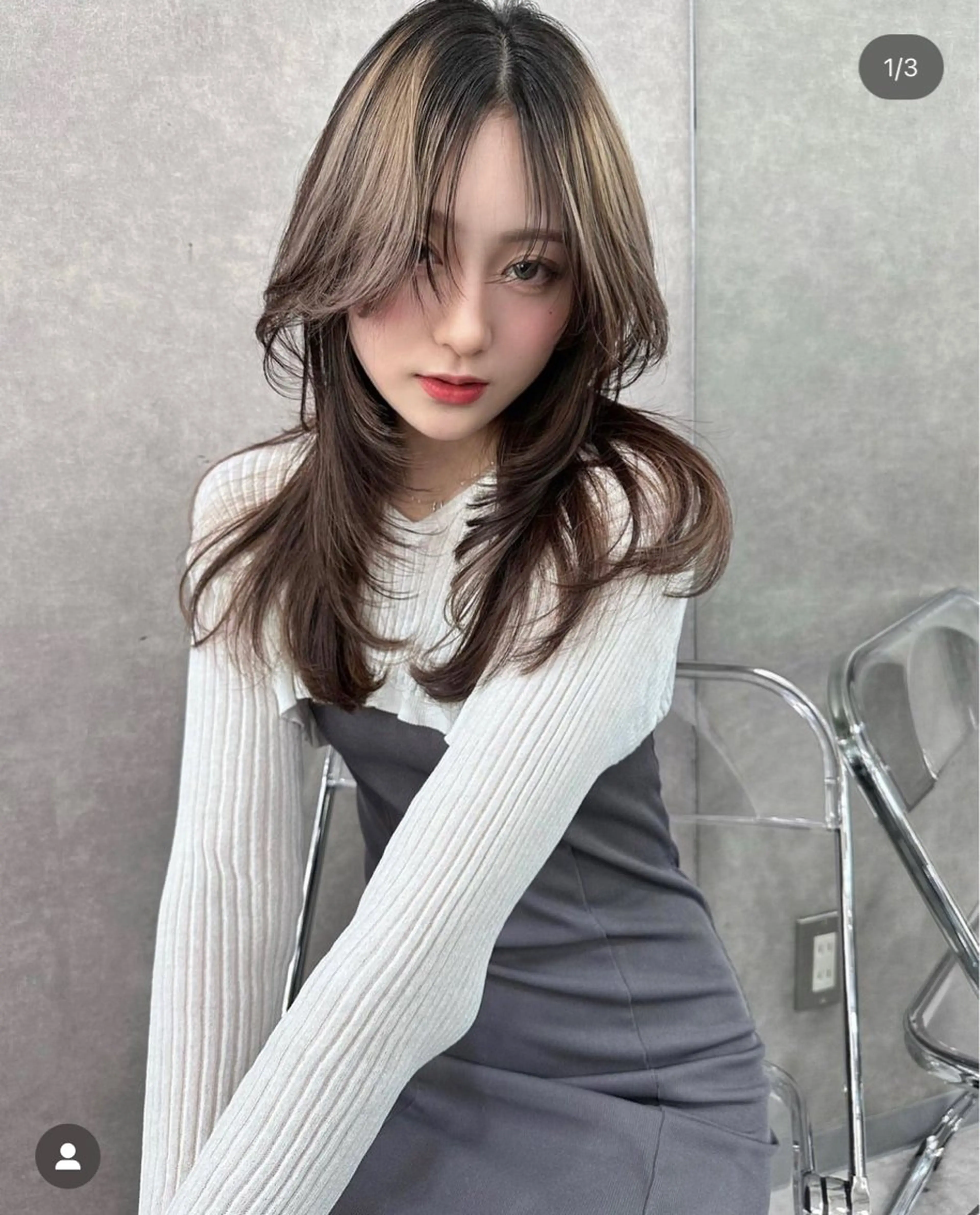 ロング バレイヤージュモデル 小林匠❤️‍🔥のヘアスタイル