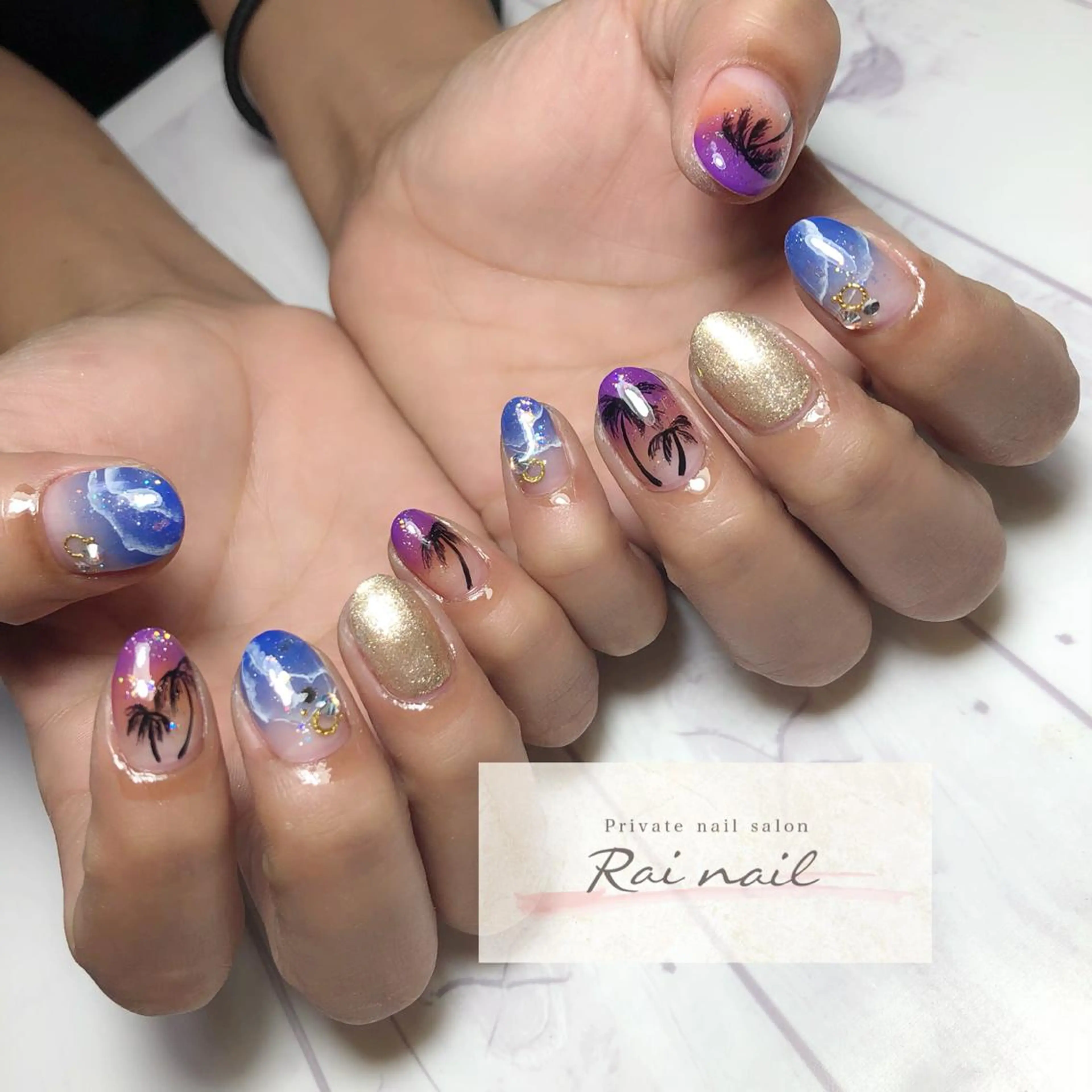 ネイル ハンドネイル Rai nail_ Risaのネイルデザイン