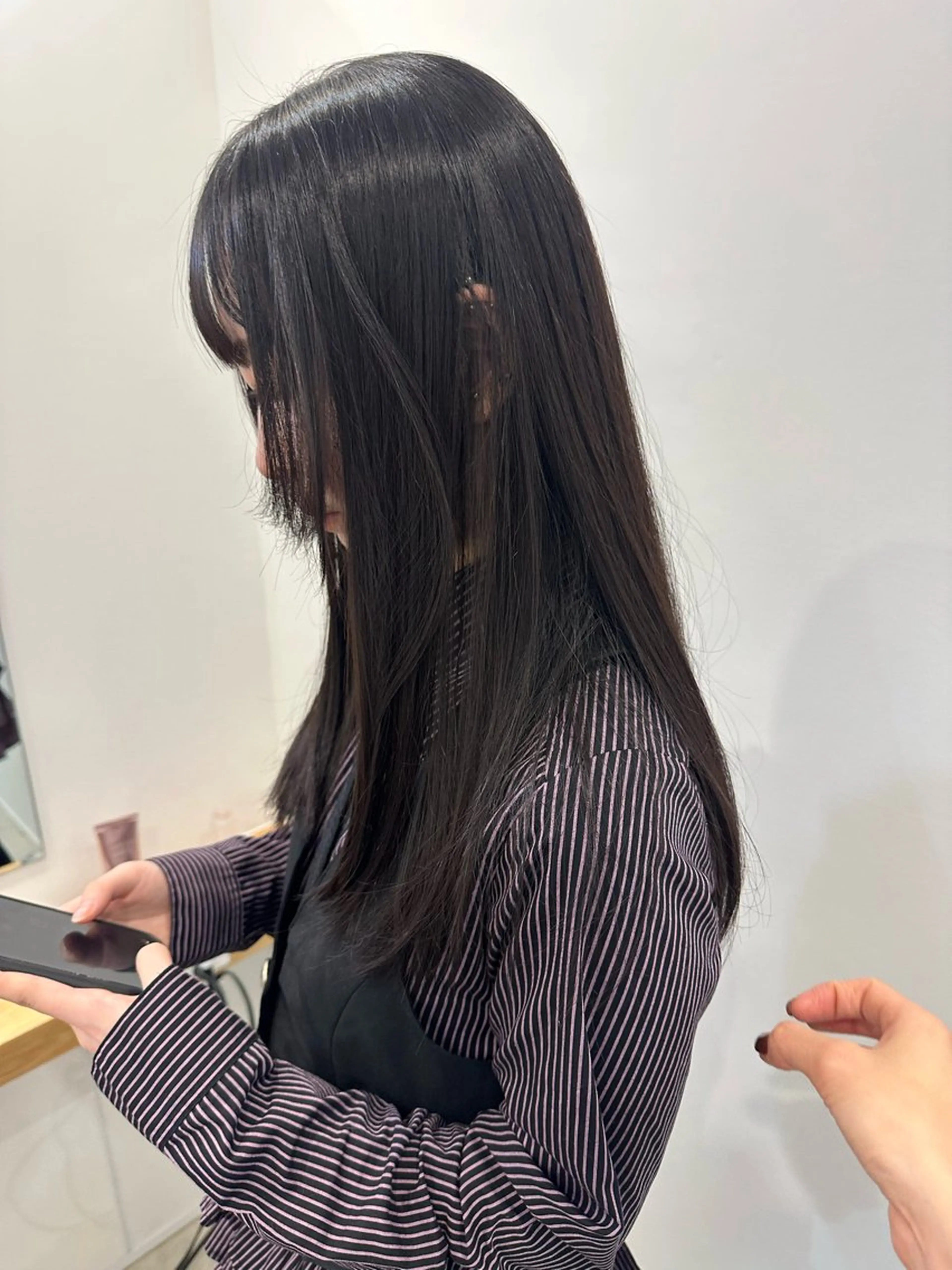 ロング カット トリートメント ヘアセット/艶カラー 💐nao.のヘアスタイル