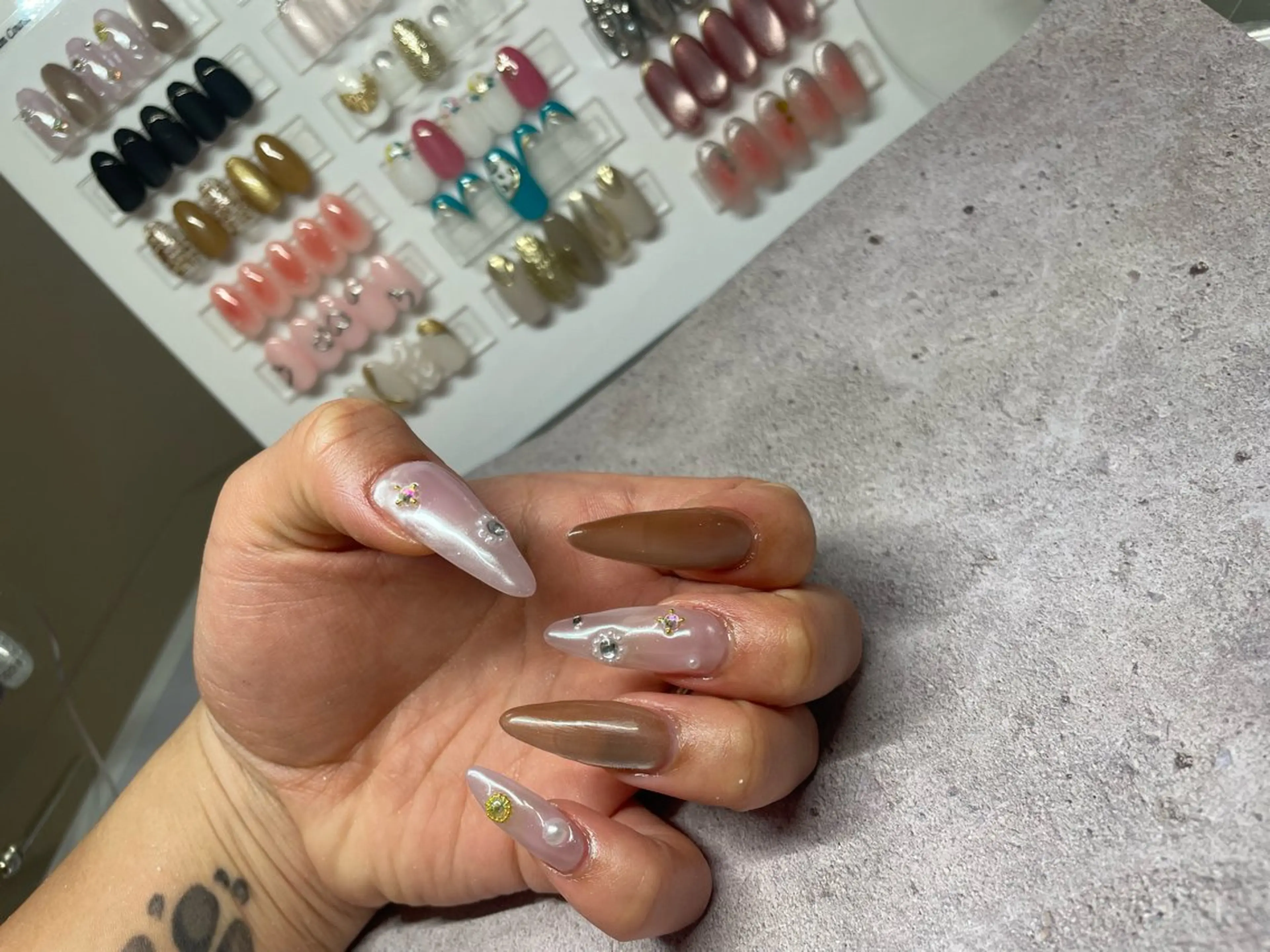 ネイル ハンドネイル Highly Nailed所属・ハイリーネイルド yukaのネイルデザイン