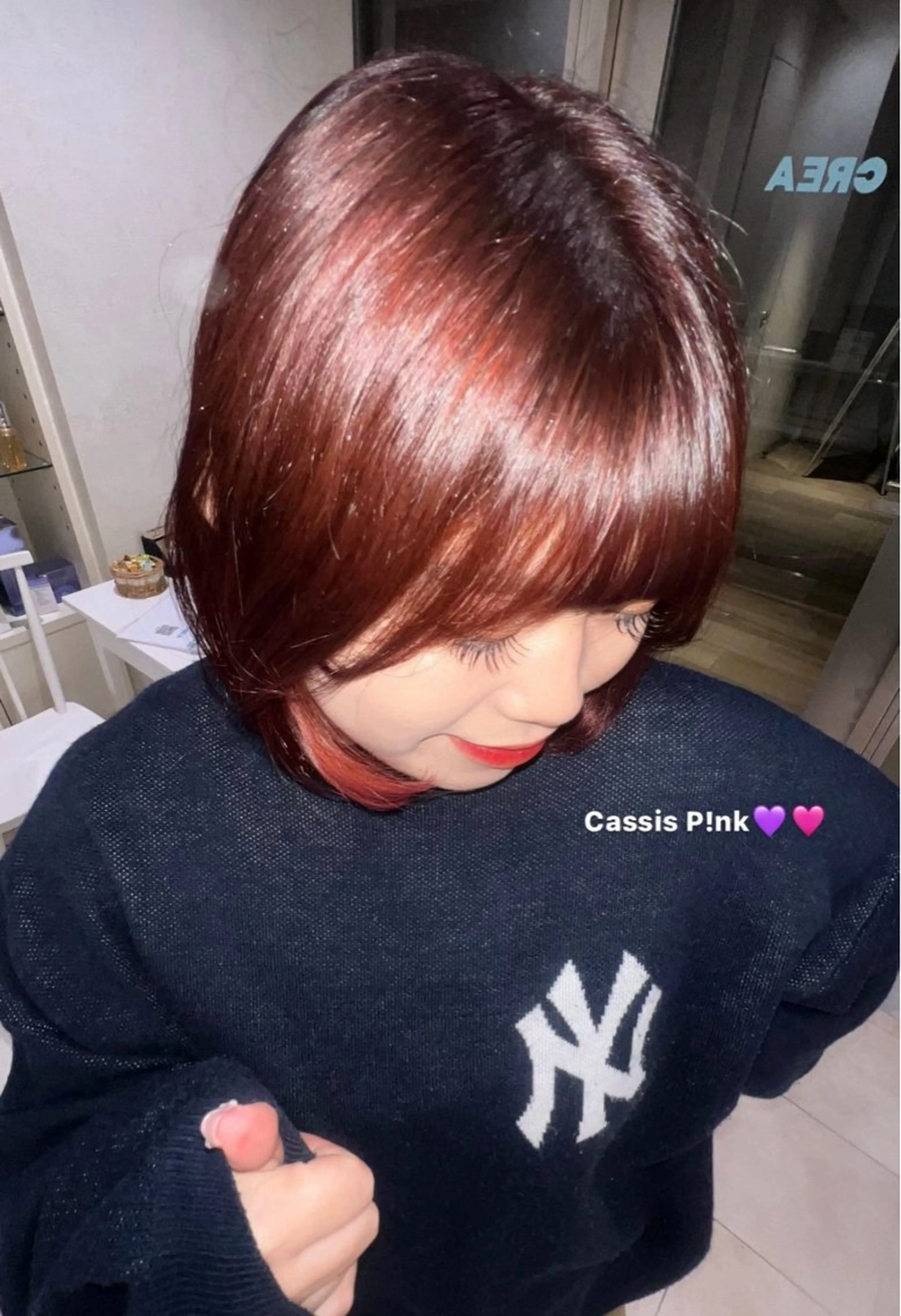 ショート morrow by suntown所属・💙AKANE ハイトーン特化💙のヘアスタイル