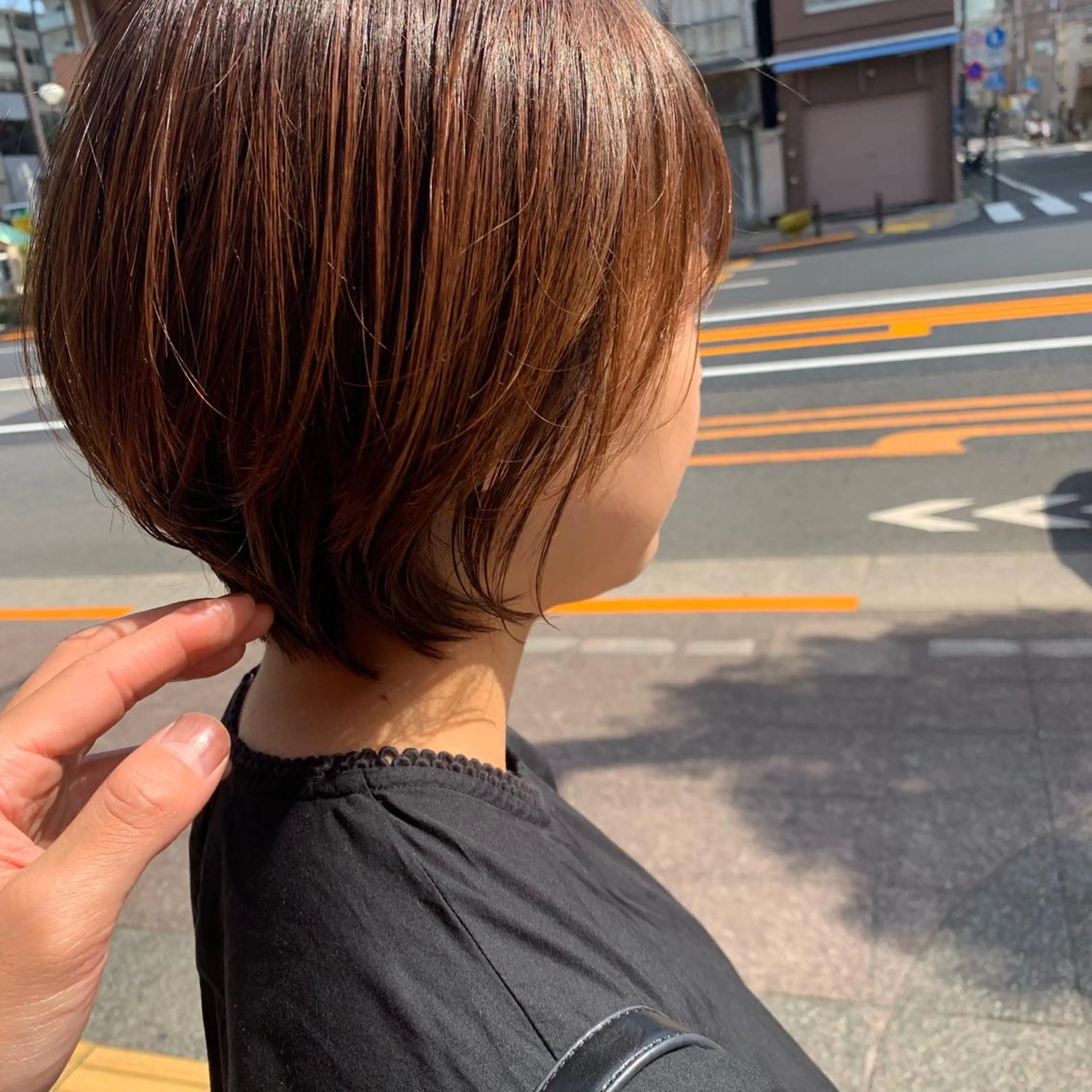 ショート ボブ ショートヘア カット トリートメント 🟤TAP🟤 木曳野　金沢店のヘアスタイル
