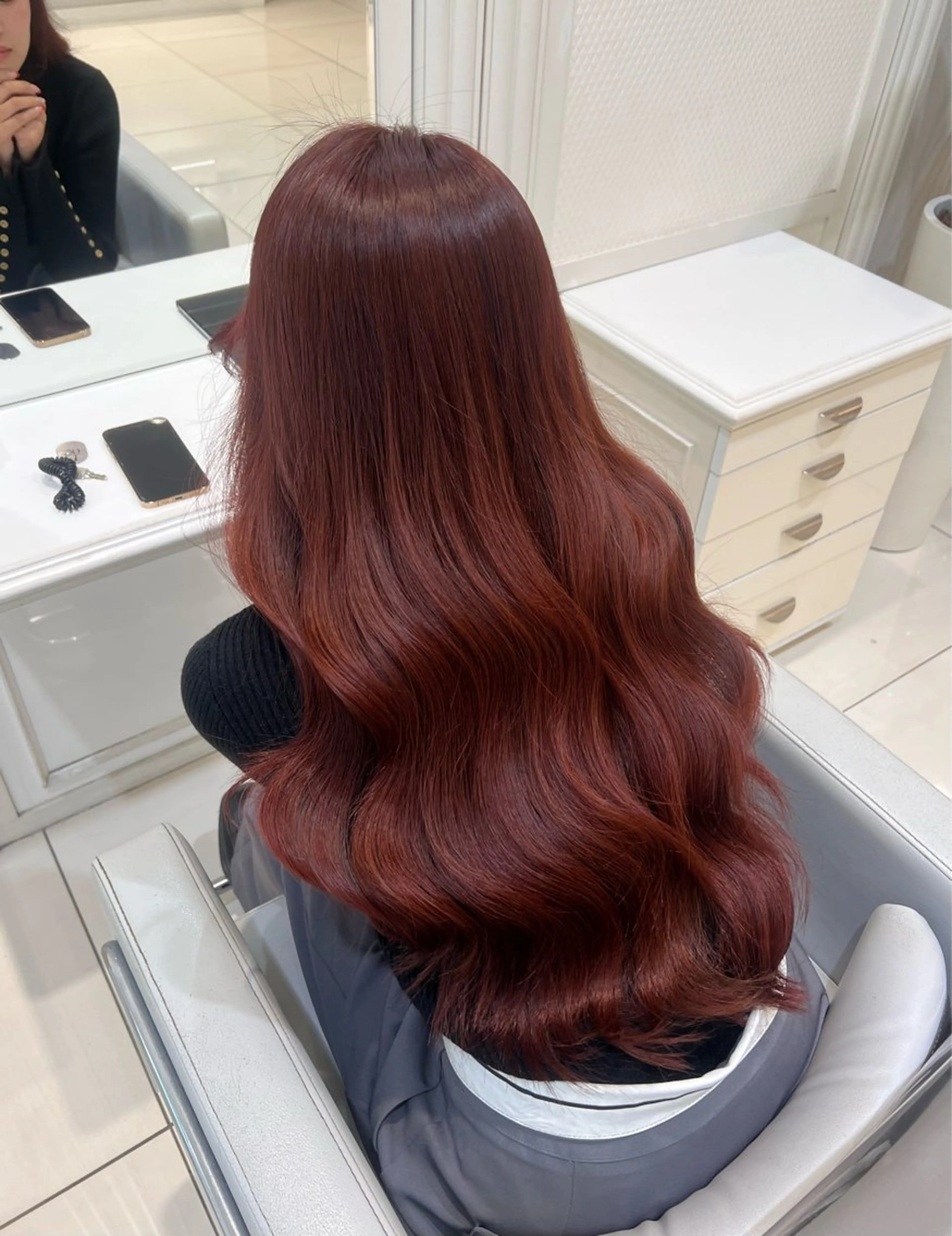 ロング カラー ブリーチ ブリーチなしカラー Ash 銀座店所属・銀座/カラー 🎀momo🎀のヘアスタイル