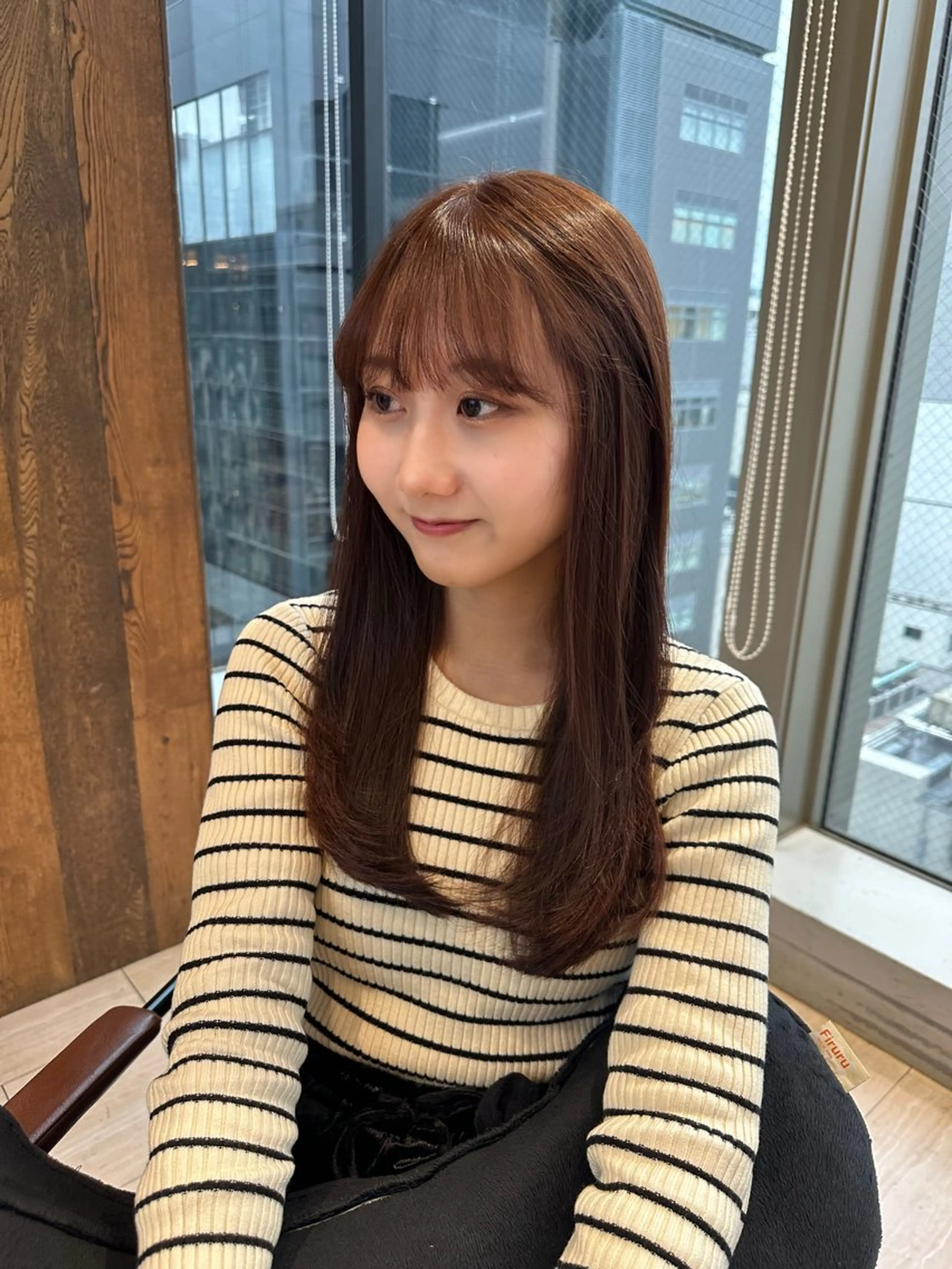 ロング カラー ブリーチ ブリーチなしカラー 🩶 maria🩶のヘアスタイル