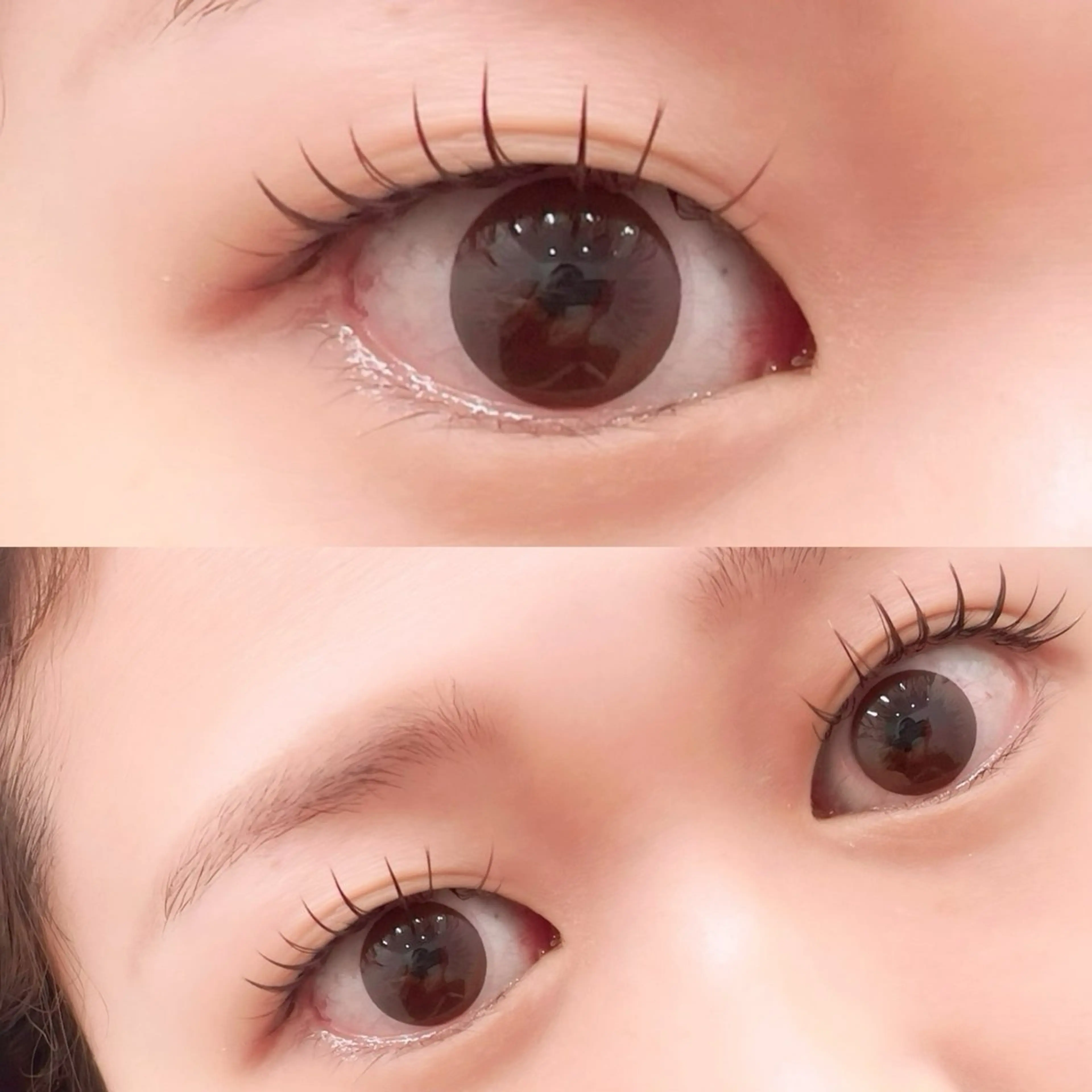 マツエク・マツパ カラーマツエク フラットラッシュ GO TODAY SHAiRE SALON 池袋luminis所属・KITAZUMI MAYUのマツエク・マツパデザイン