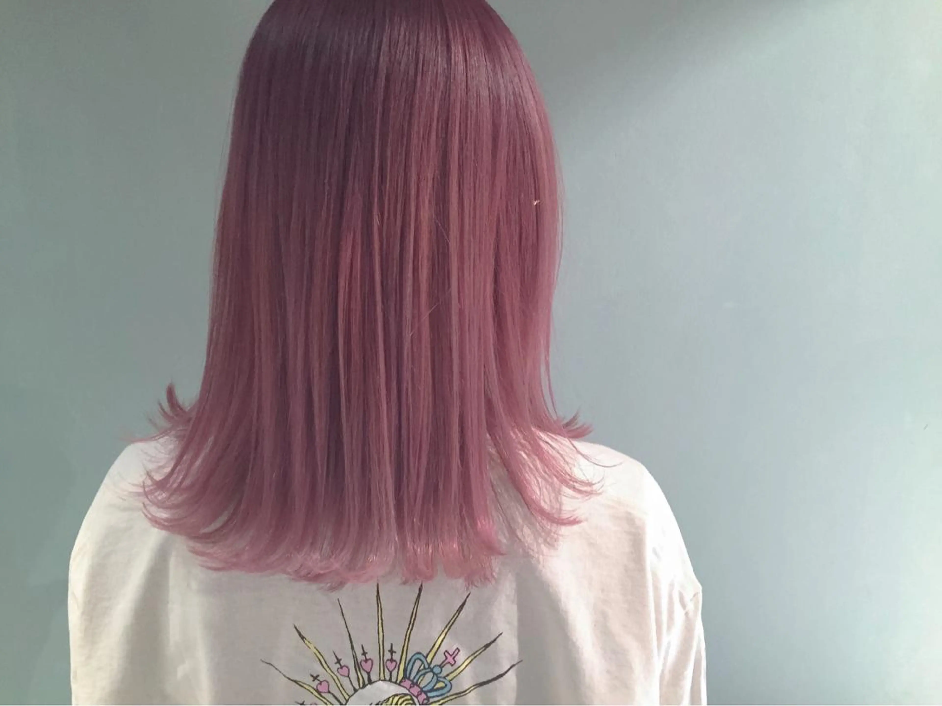 ショート ミディアム セミロング ロング カラー ブリーチ ピンクカラー 外ハネヘア Hairsalon F＋Moana by　HEADLIGHT所属・salonF 🔸hamaのマツエク・マツパデザイン