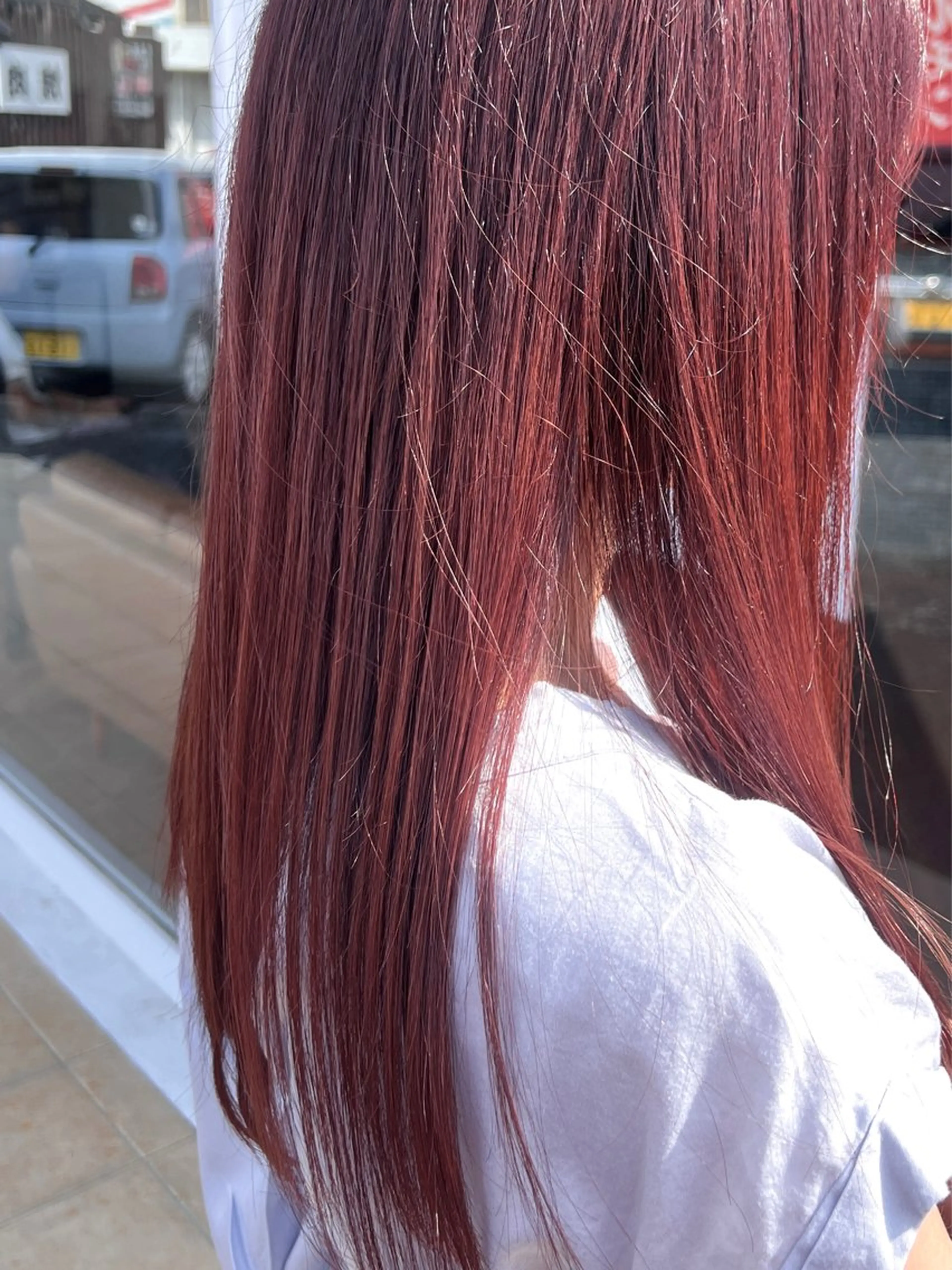 カラー レディース特化 ナチュラル☘︎︎芹七のヘアスタイル