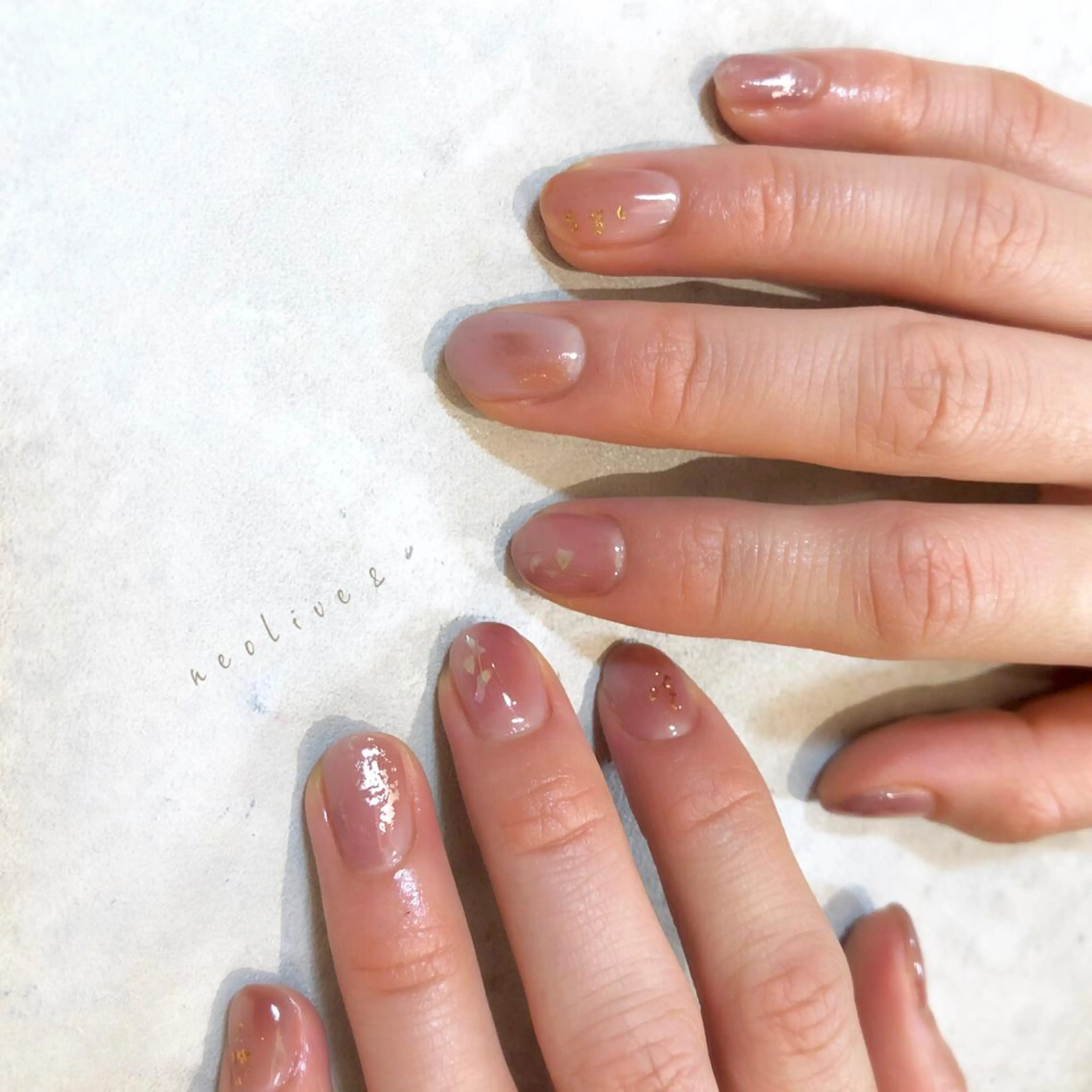 ネイル ハンドネイル Yuriko Omi パラジェル/渋谷のネイルデザイン