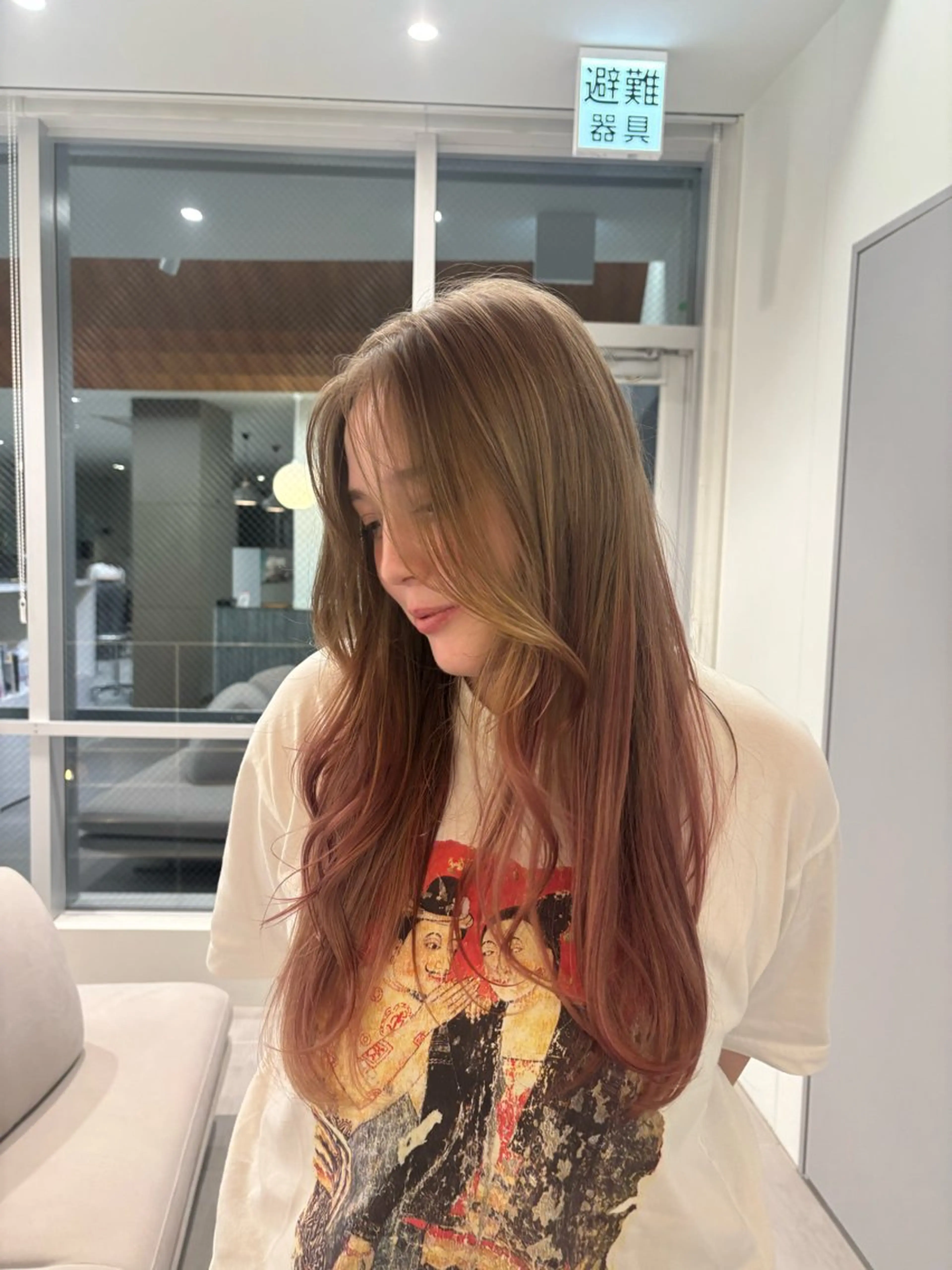 カラー ヘアカラー カラーモデル 🪐Sena⭐️のヘアスタイル