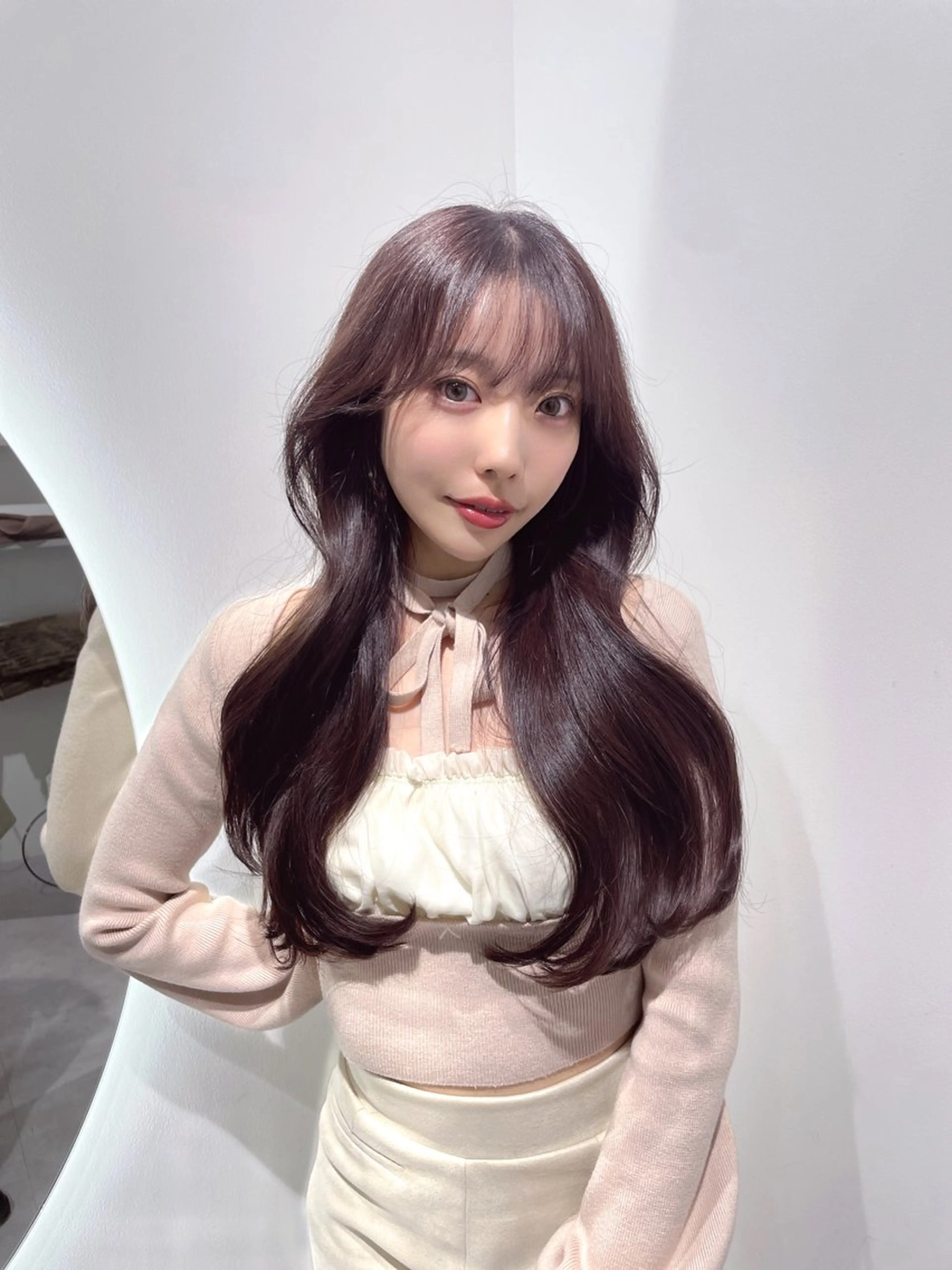 セミロング カット ヘアカラー トリートメント 寺島 圭人のヘアスタイル