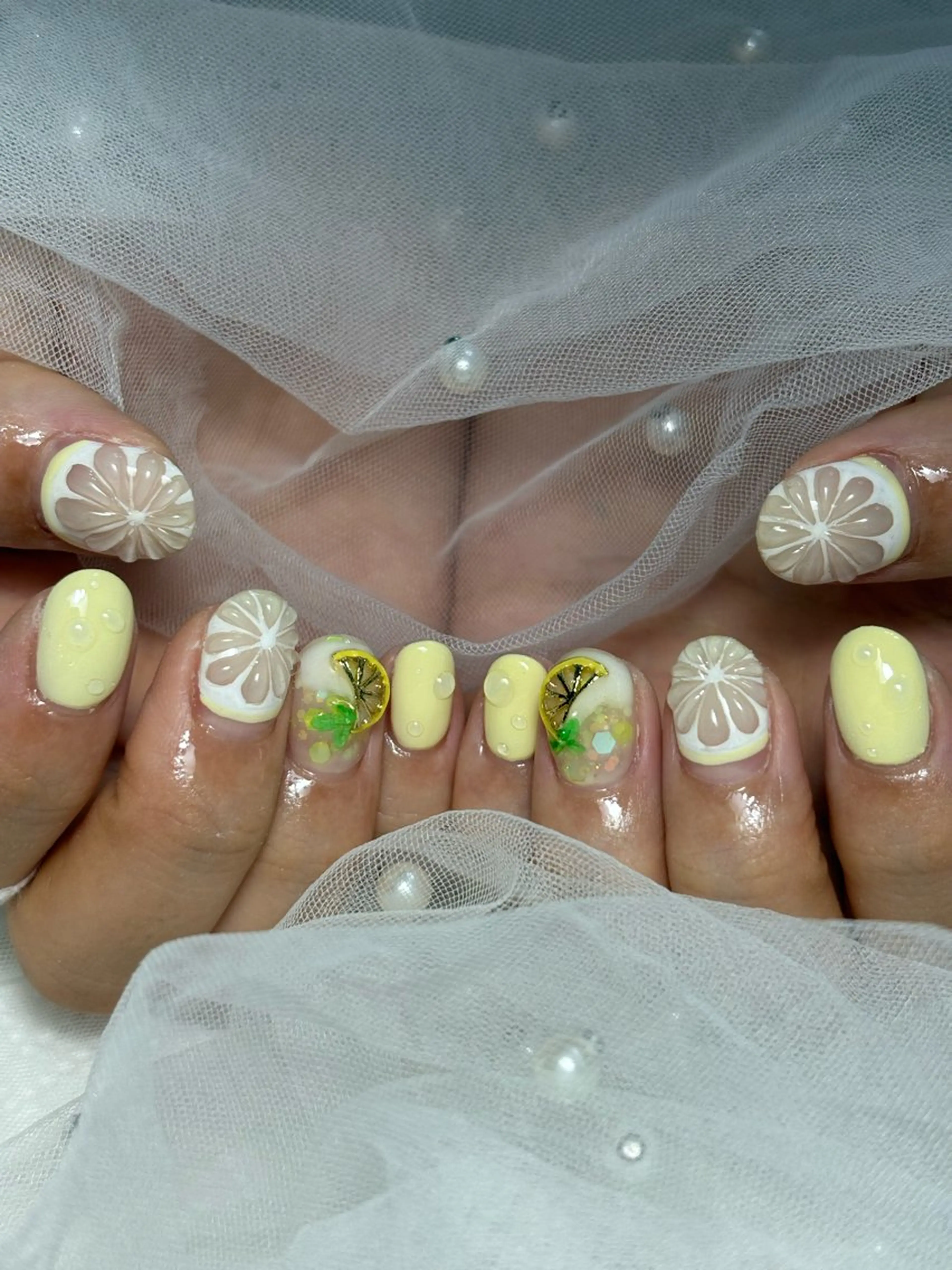 ネイル ハンドネイル フットネイル ✴︎ Delightのネイルデザイン