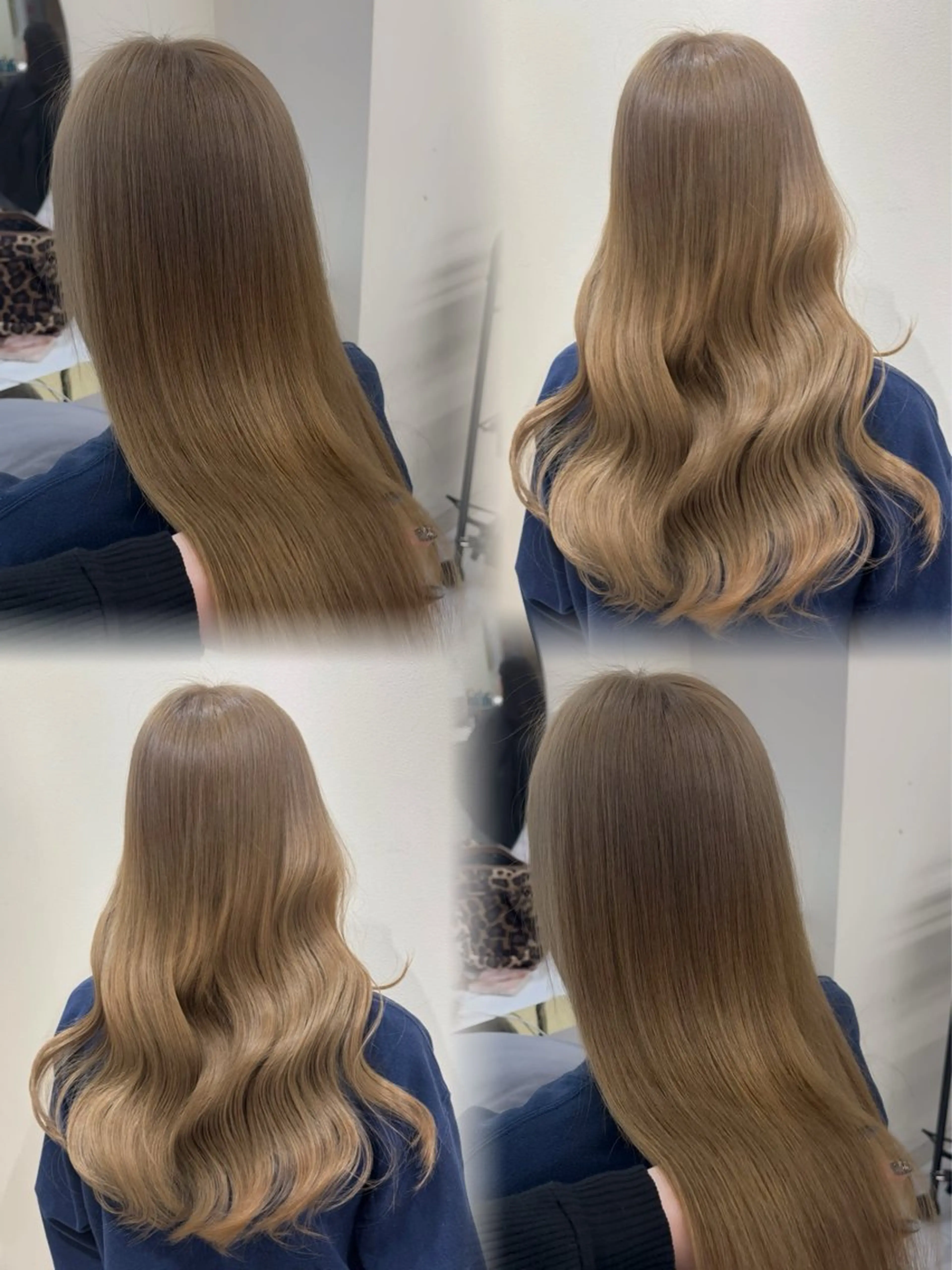 ロング カラー ベージュカラー ブリーチ ケアブリーチ ヘーゼル ヘアカラー 髪質改善🫧 カラー特化/Hinaのヘアスタイル