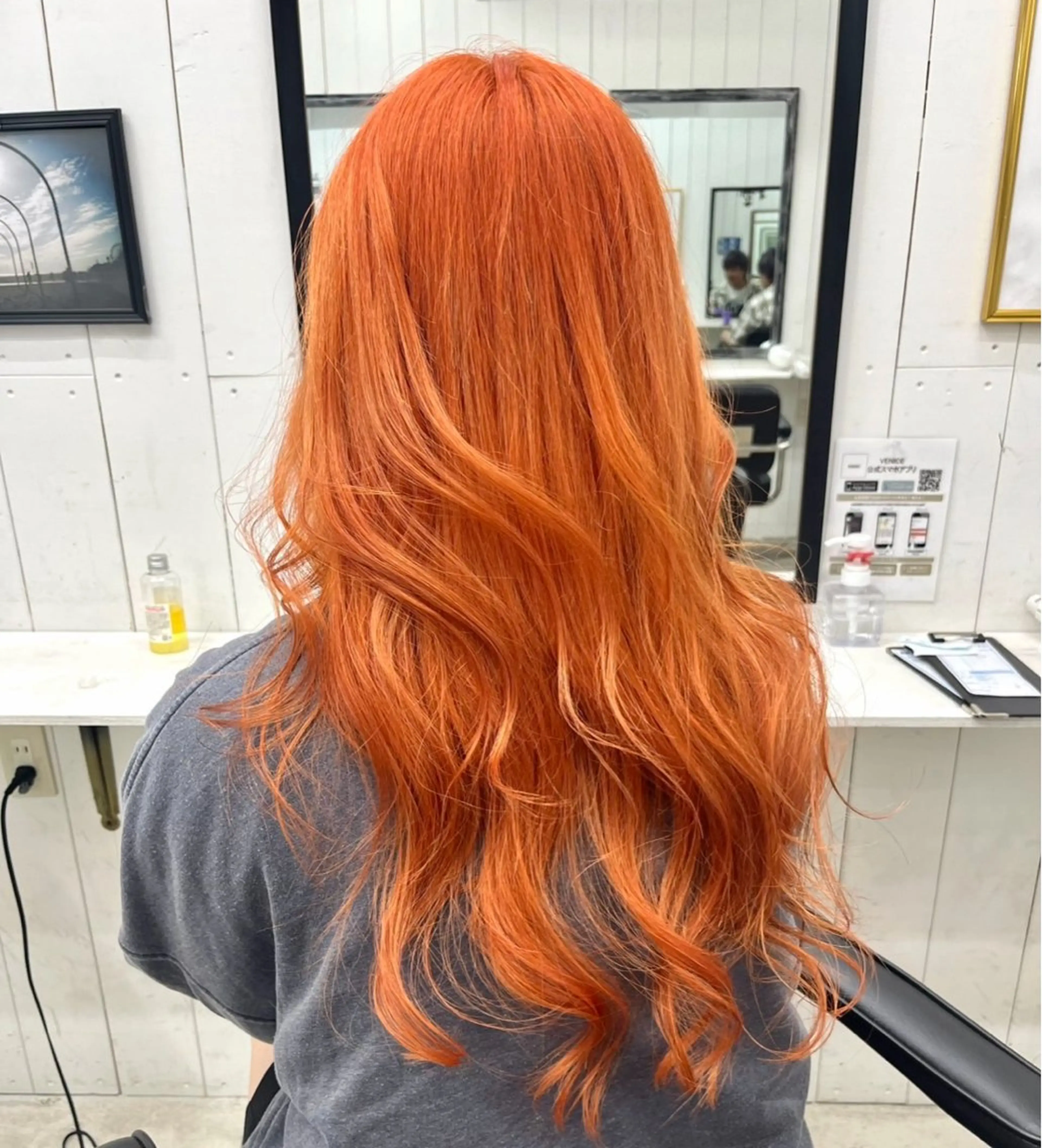 ロング カラー ヘアカラー ENV所属・ENV 船橋 佐久間 彩のヘアスタイル