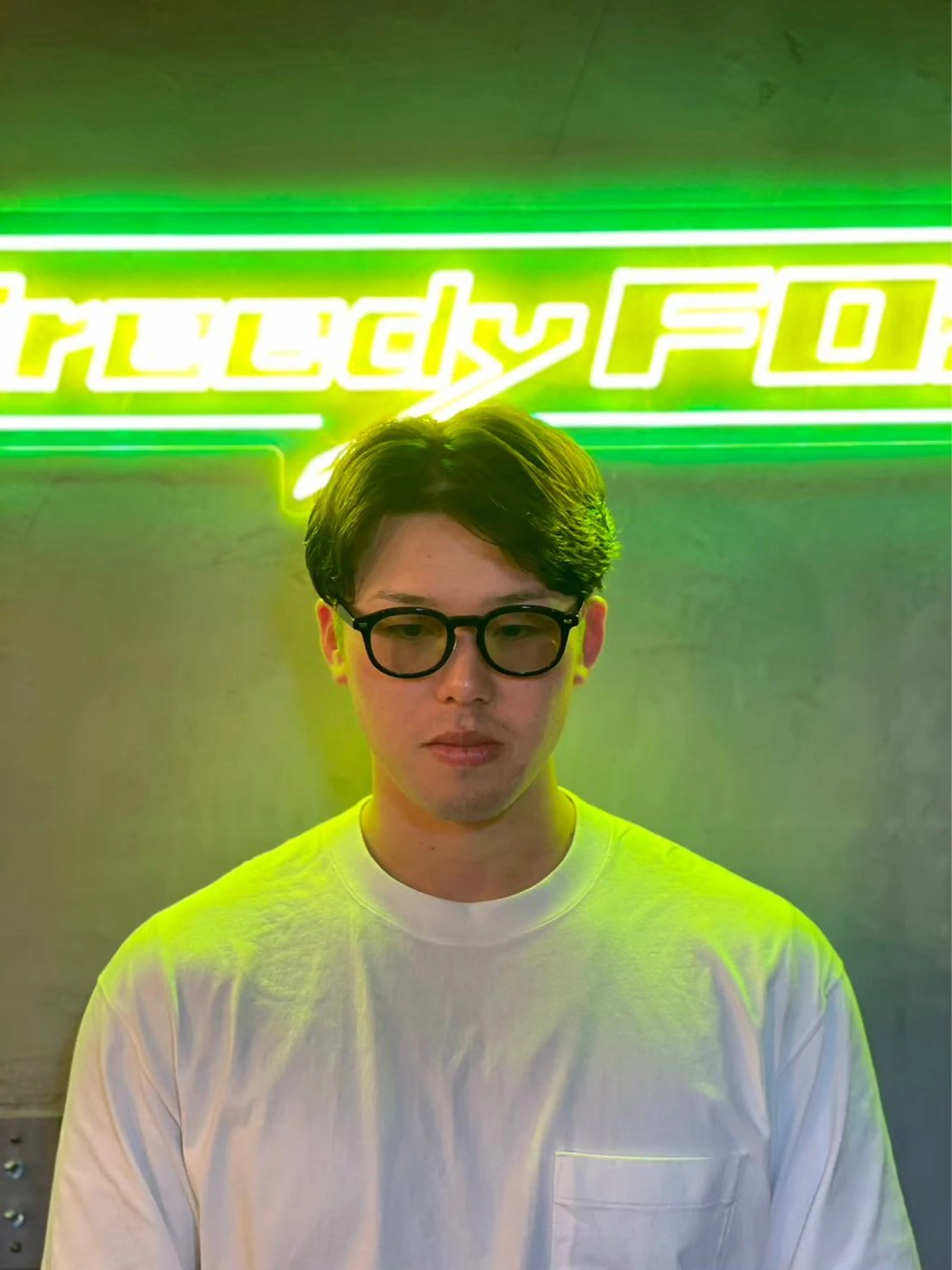 ミディアム カット dunhill 斉藤 大樹/メンズカットのヘアスタイル