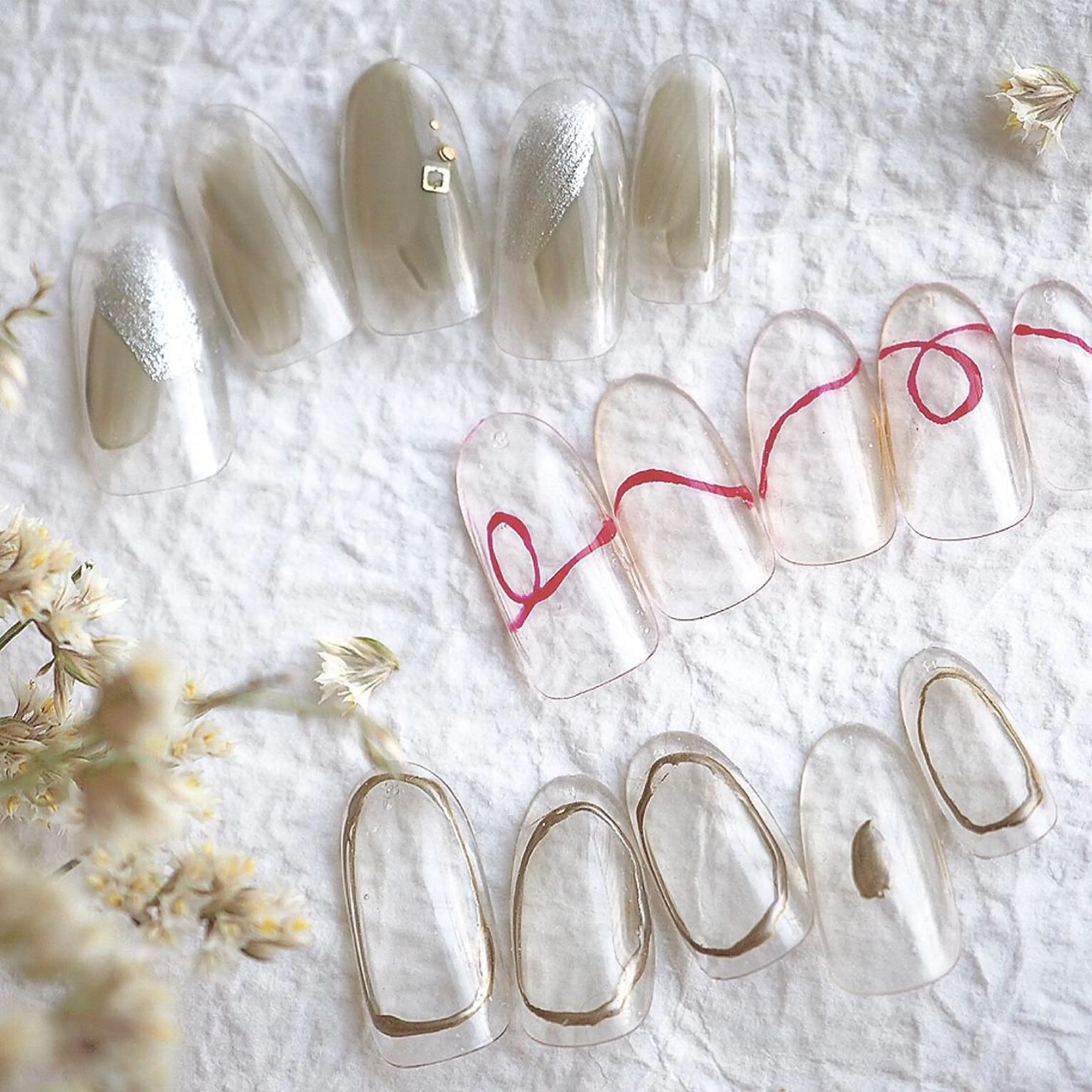 ネイル ネイルPetit Ribbonのネイルデザイン