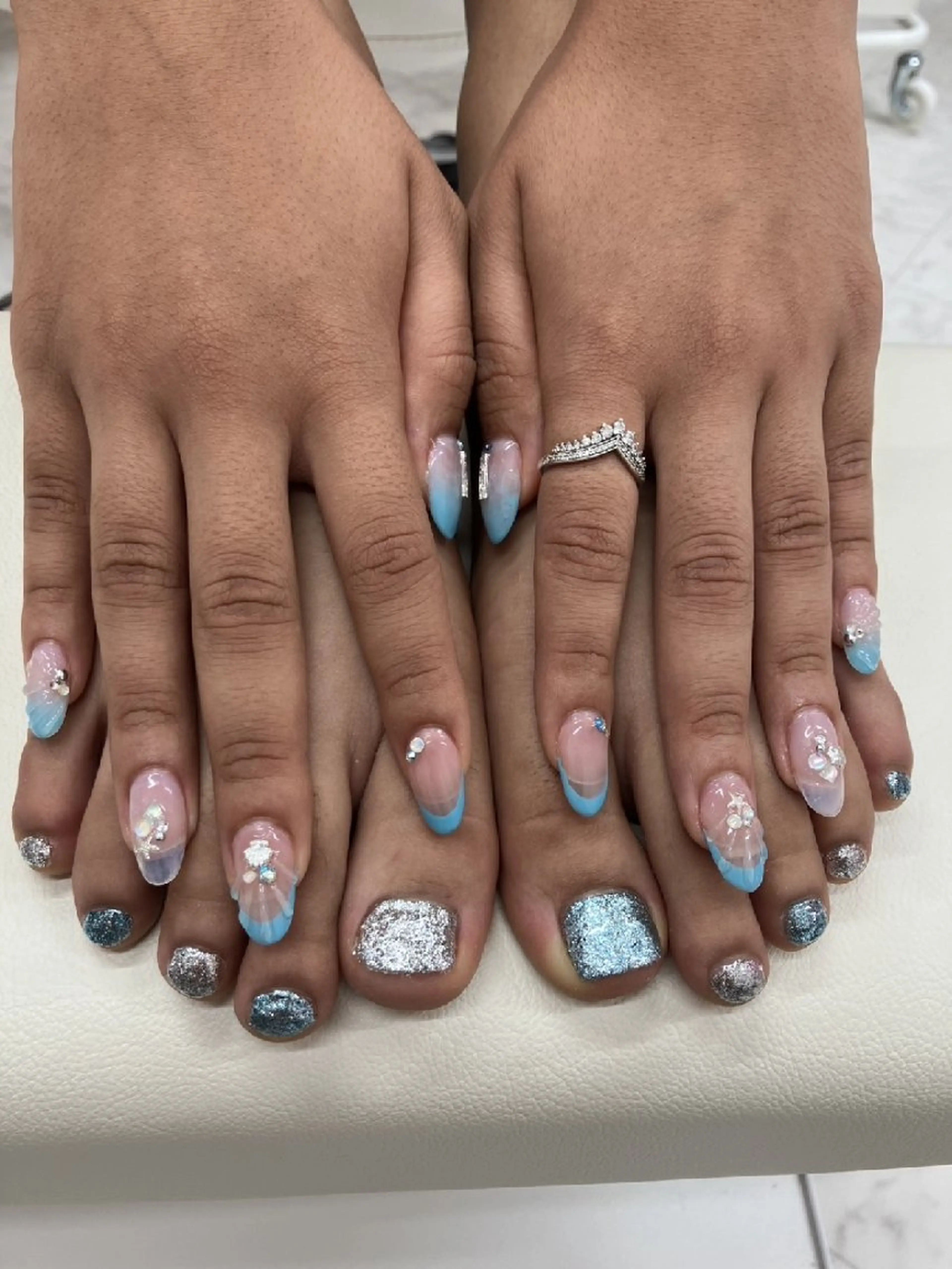 ネイル フットネイル afrodita所属・DS Aiのネイルデザイン