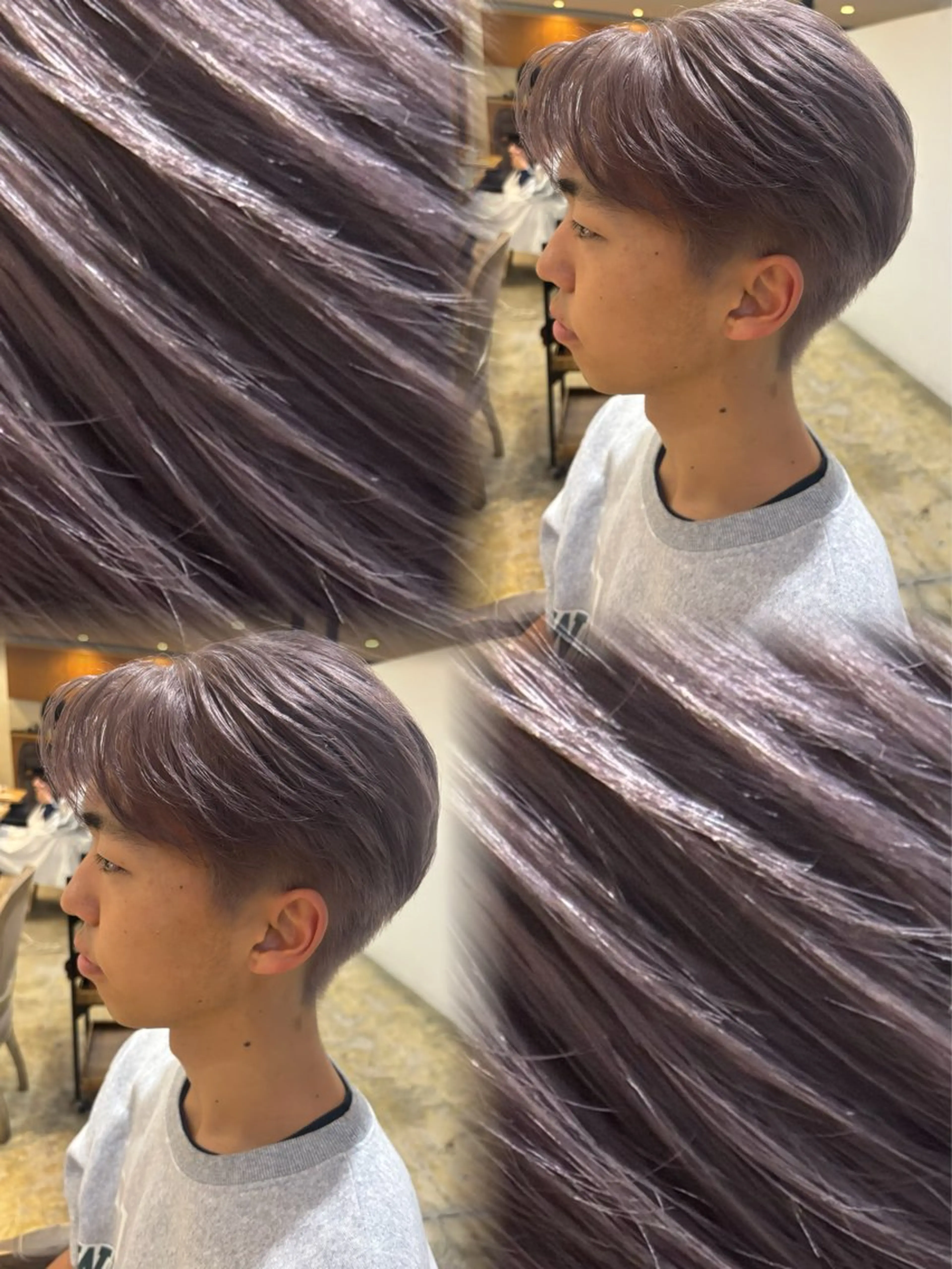 カラー メンズ ヘアカラー 川畑悠真 /メンズ縮毛矯正特化のヘアスタイル