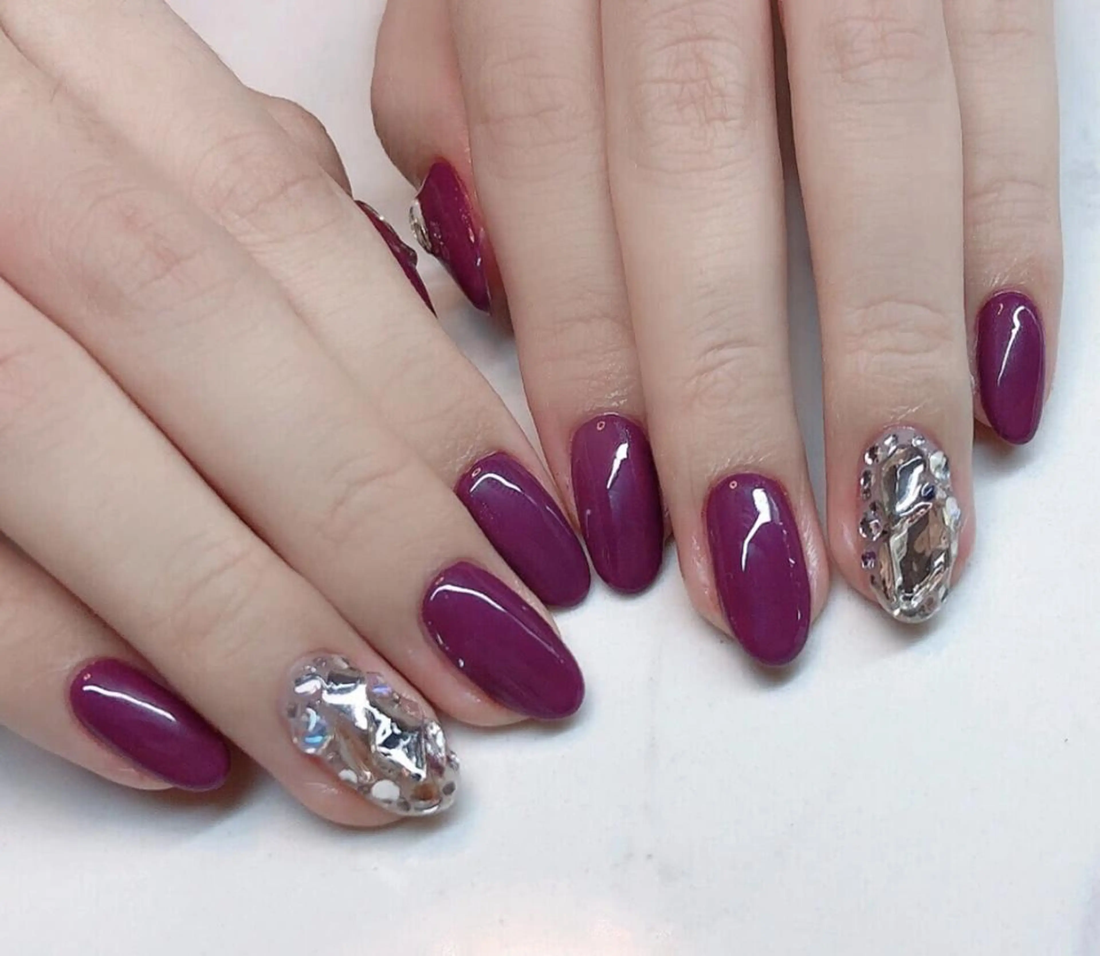 ネイル ハンドネイル AB マツエクネイルサロンのネイルデザイン