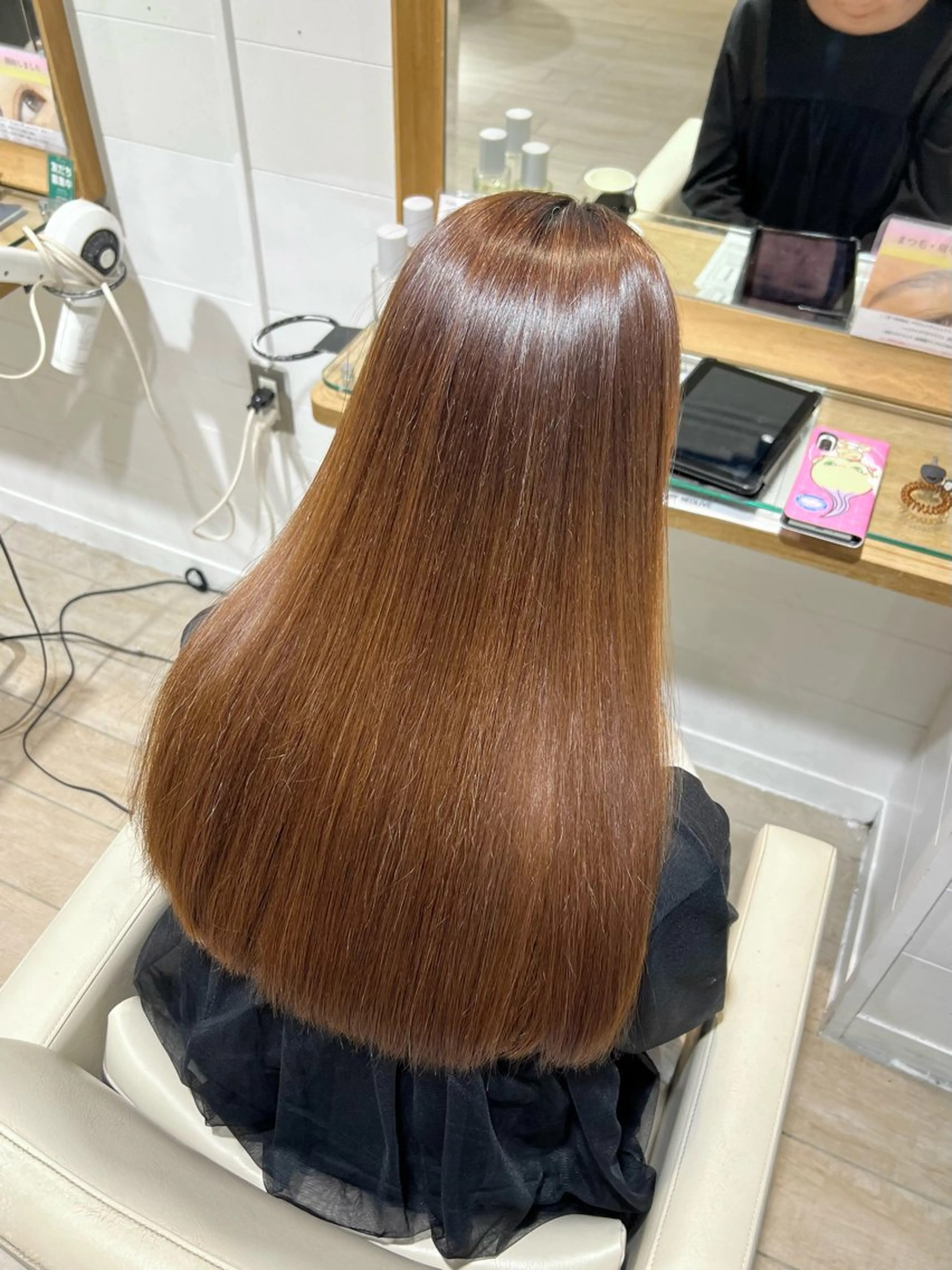 ロング 縮毛矯正 カット/カラーモデル 募集 セイノチヒロのヘアスタイル