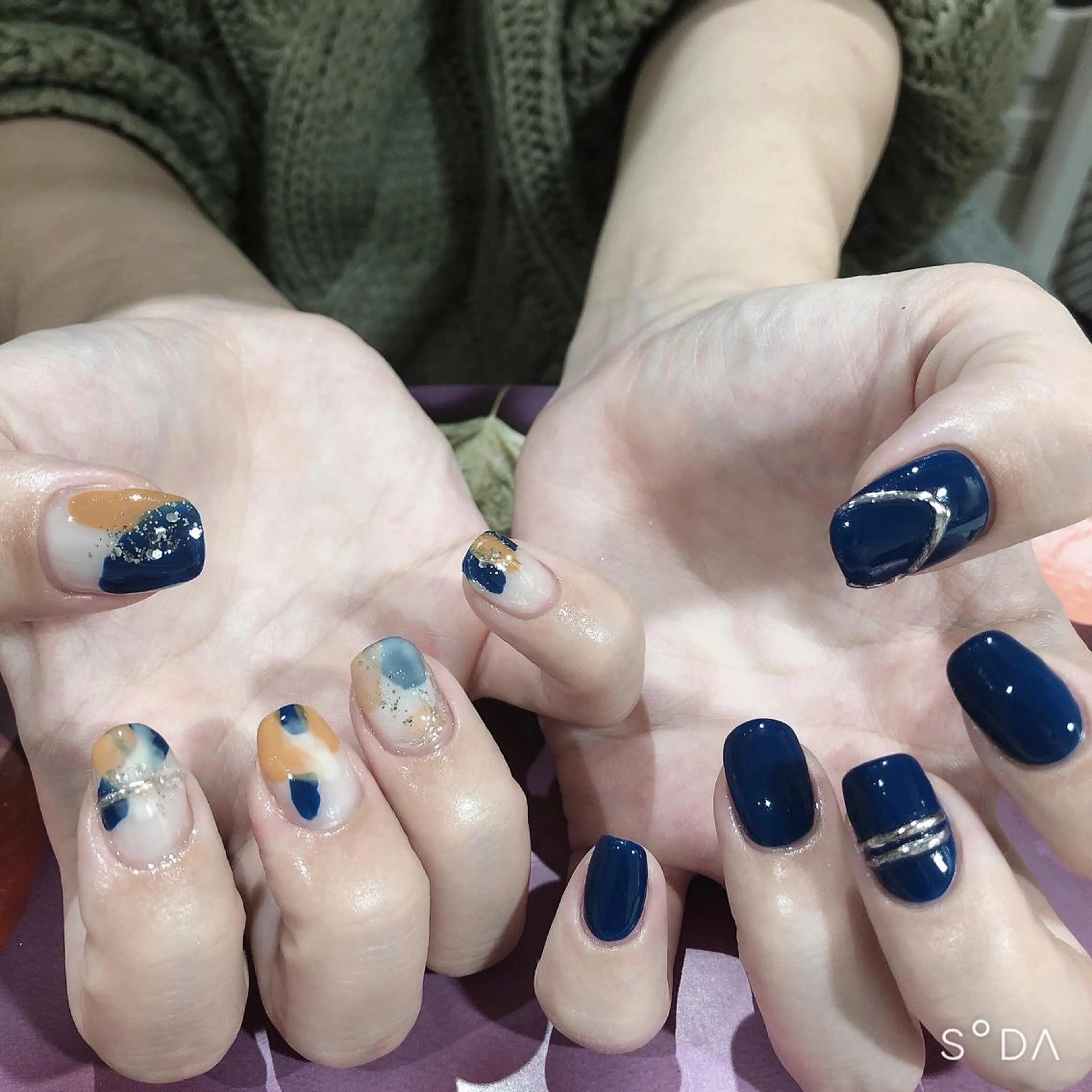 ネイル ニュアンスネイル ハンドネイル 吉野✨ ネイルデザイナー✨のネイルデザイン