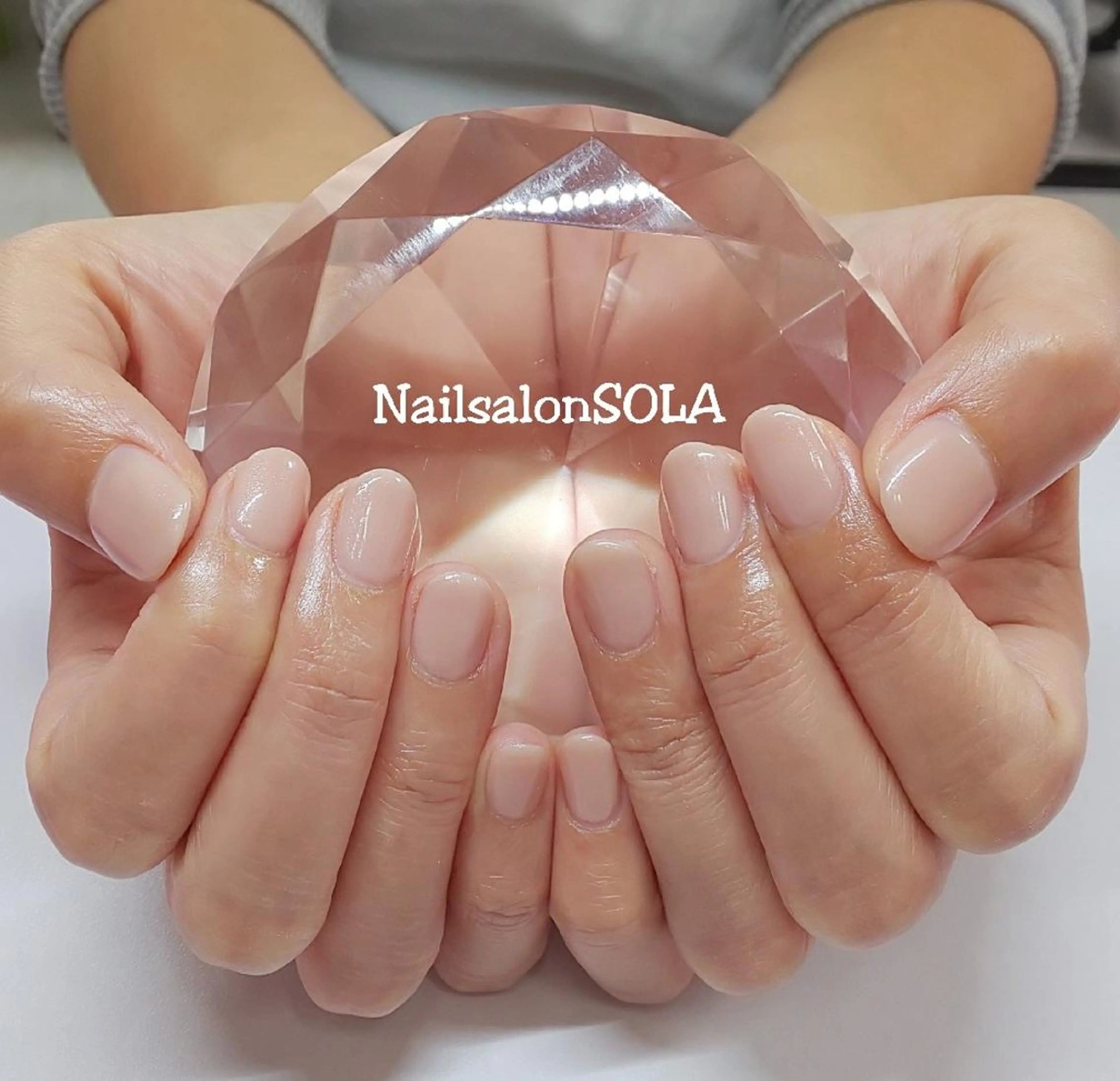 ネイル ワンカラーネイル ハンドネイル 田代 夏子のネイルデザイン