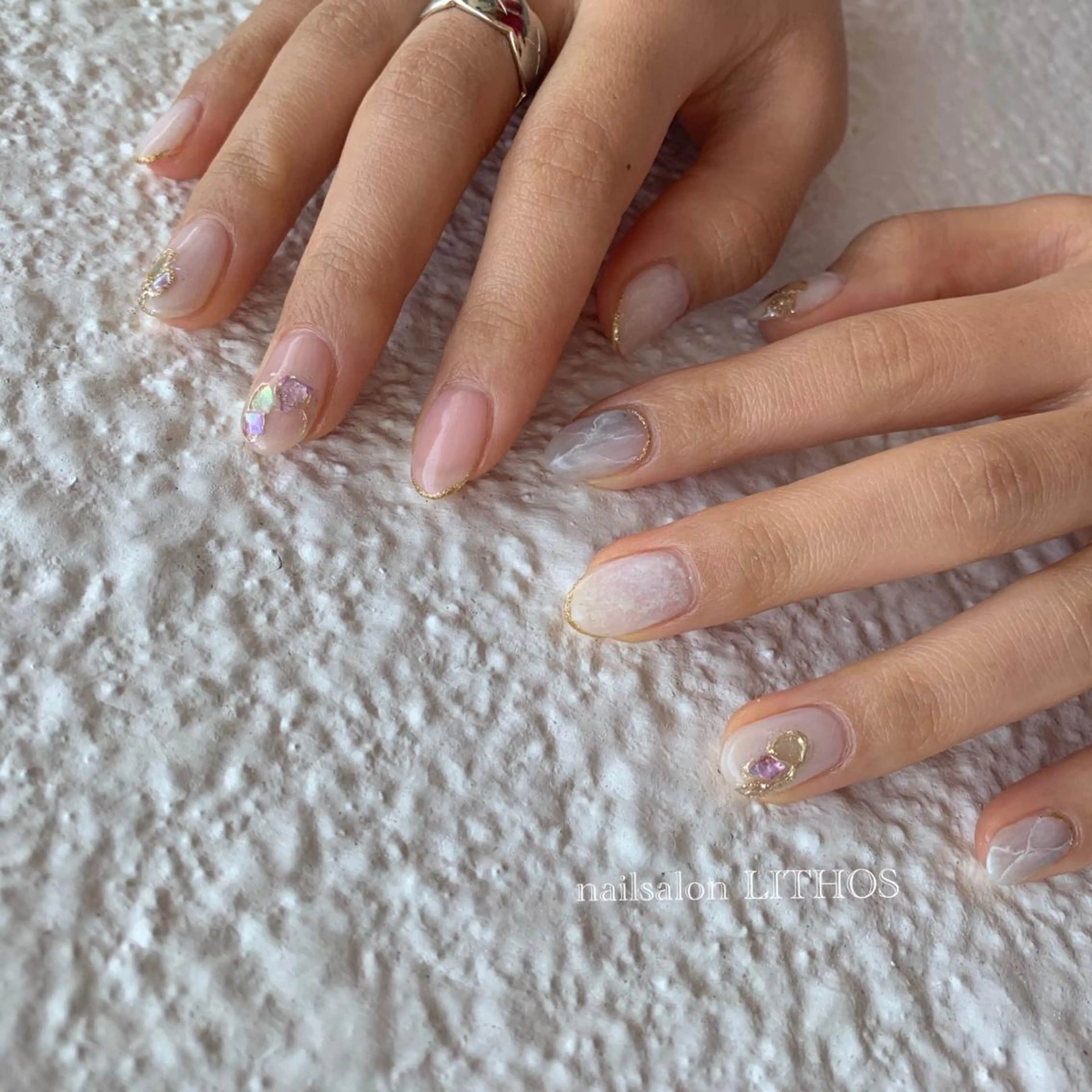 ネイル nailsalon Lithos所属・nailsalon Recontreのネイルデザイン