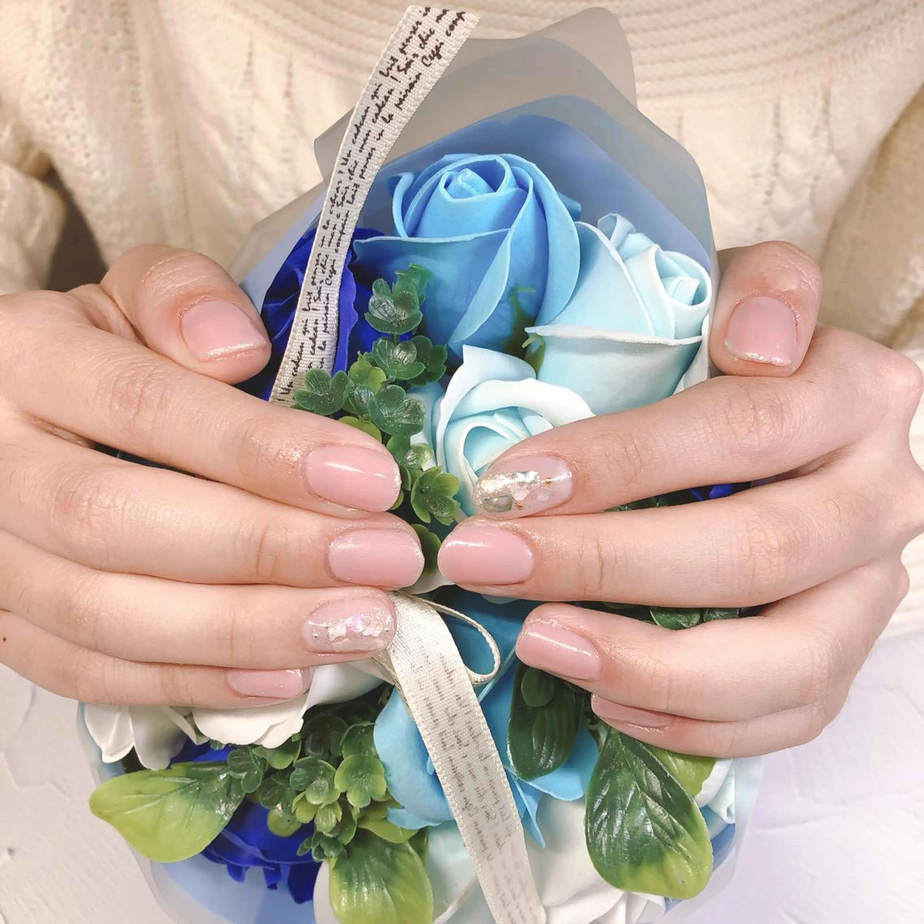 ネイル オフィスネイル 奥園 良恵のネイルデザイン