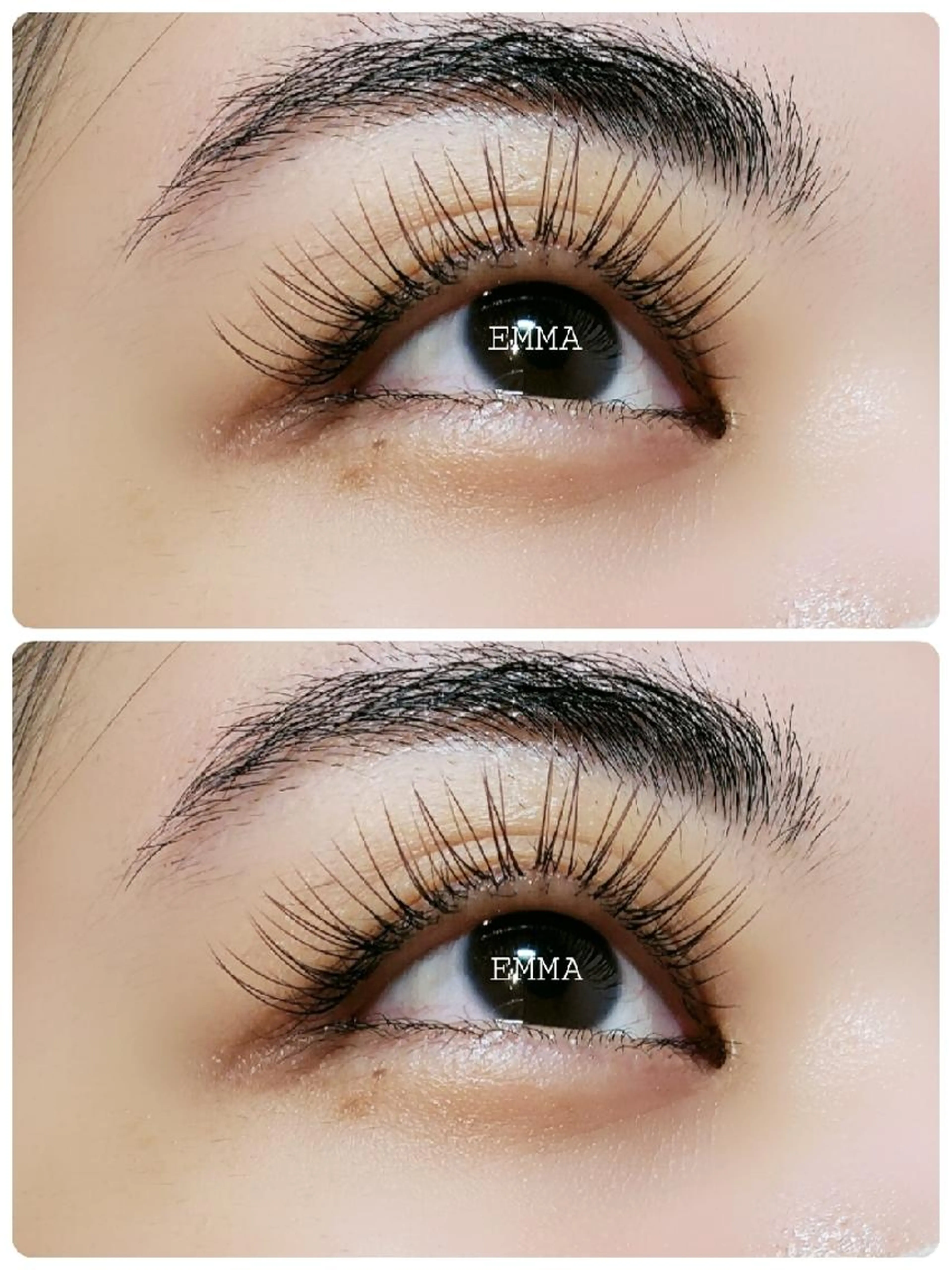 ★フラットマットラッシュ80本☆束感仕上げ可の写真