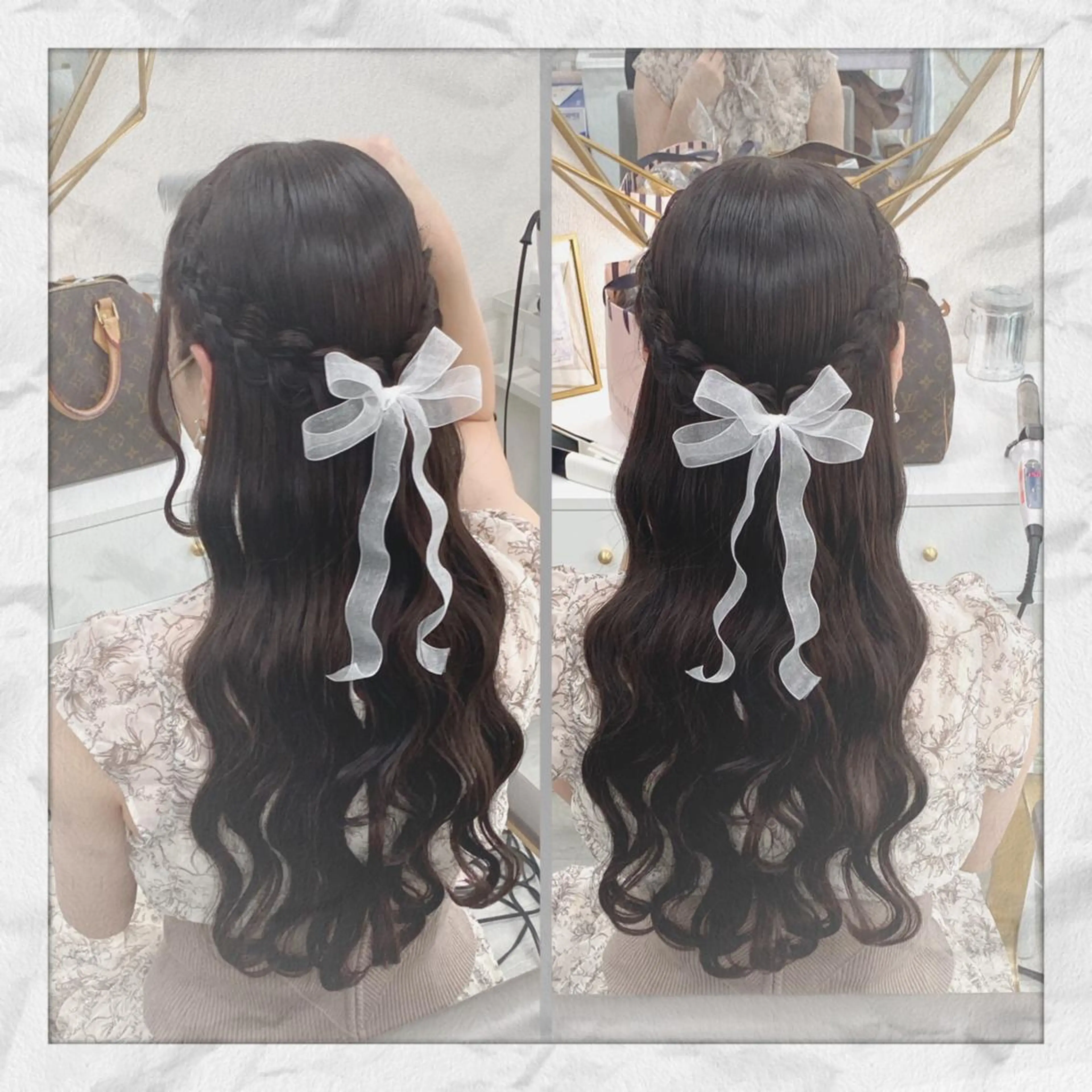 ロング ヘアアレンジ ヘアセット ヘアセット/着付け 𓇼 松本 夏美𓇼のヘアスタイル