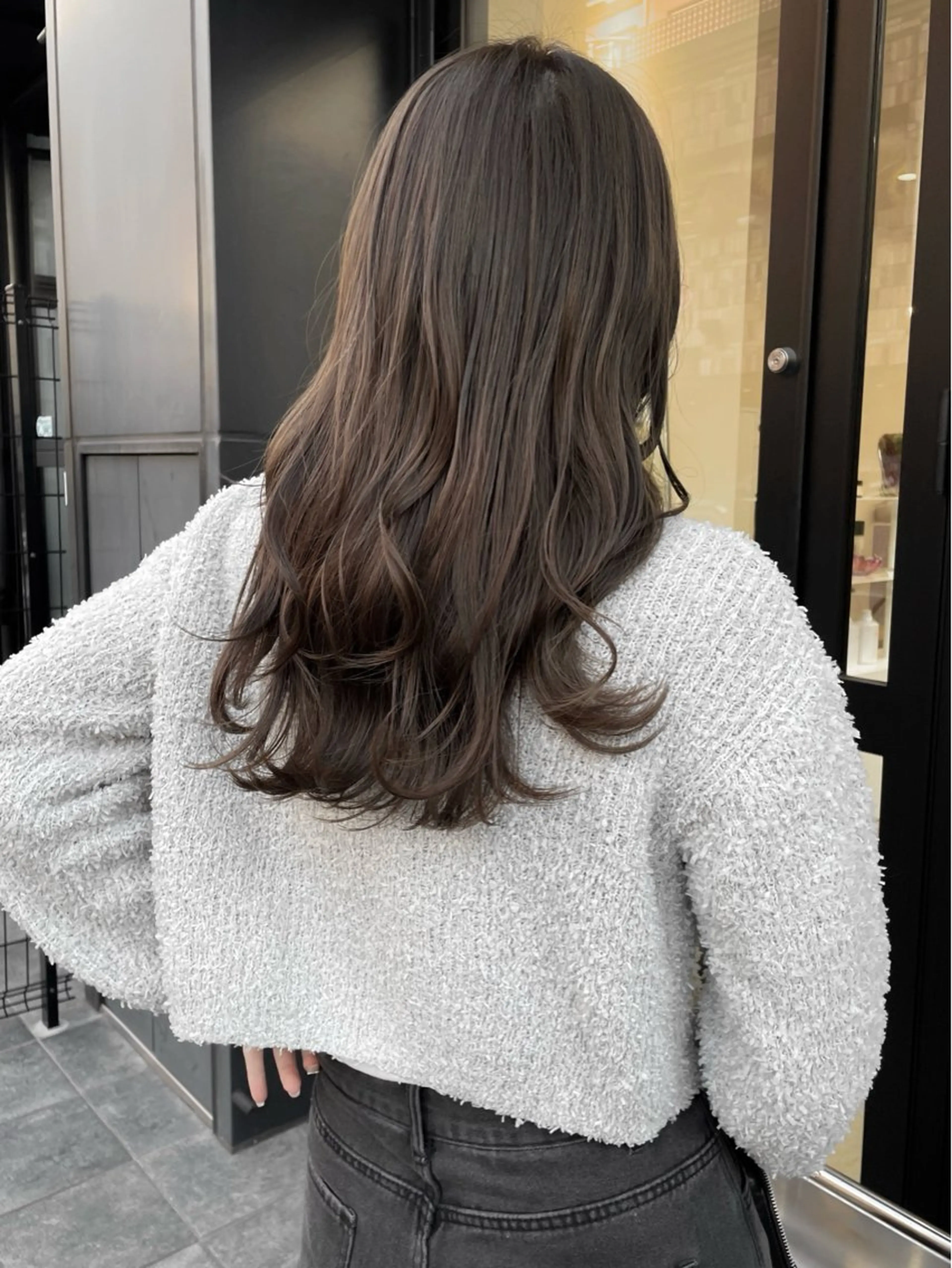 ロング ヘアカラー トリートメント ボブカットモデル/パ ーマ/harunaのヘアスタイル