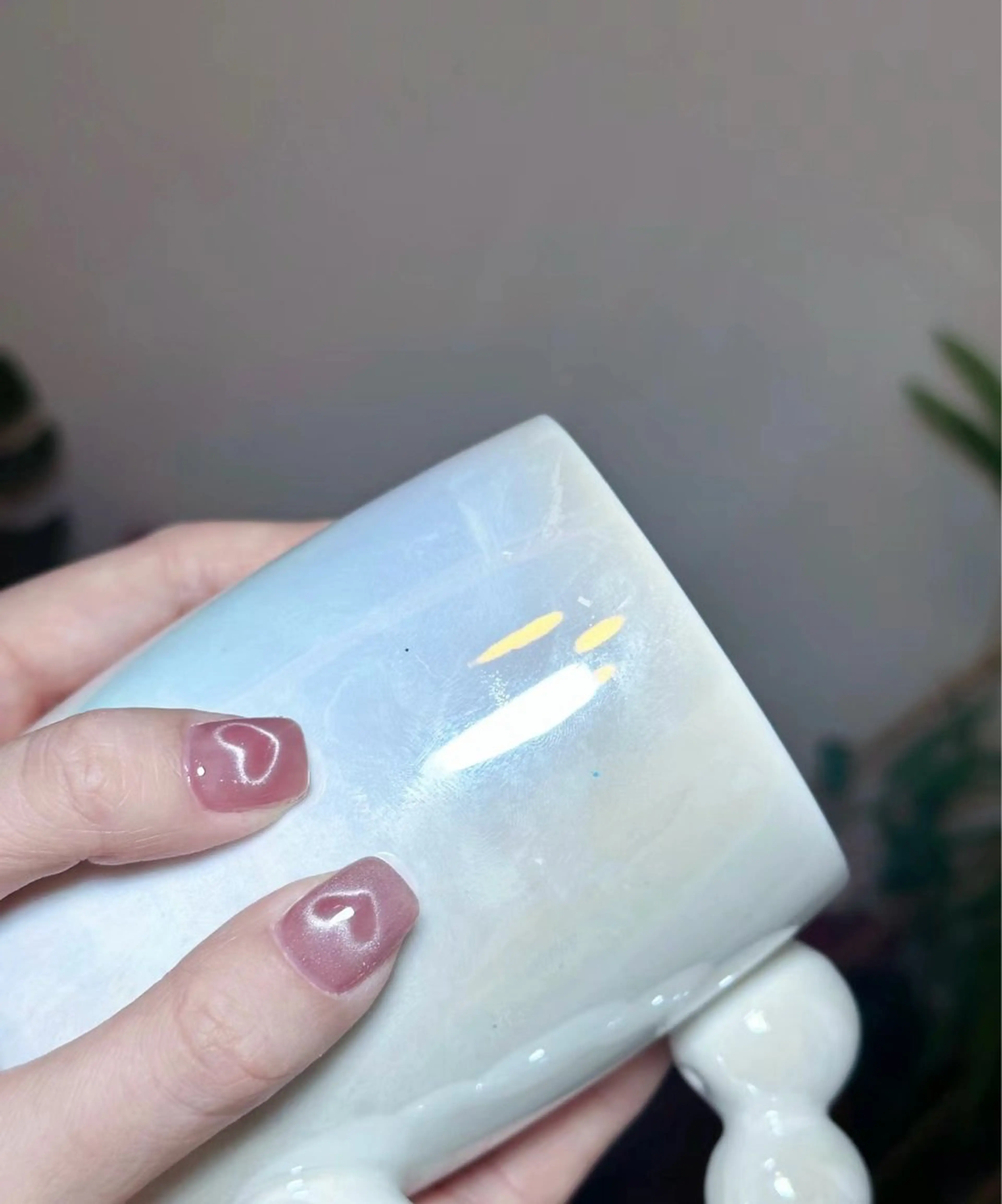 ネイル 長さ出し フットネイル フレンチネイル ジェルネイル ガラスフレンチ More Glam渋谷店のネイルデザイン