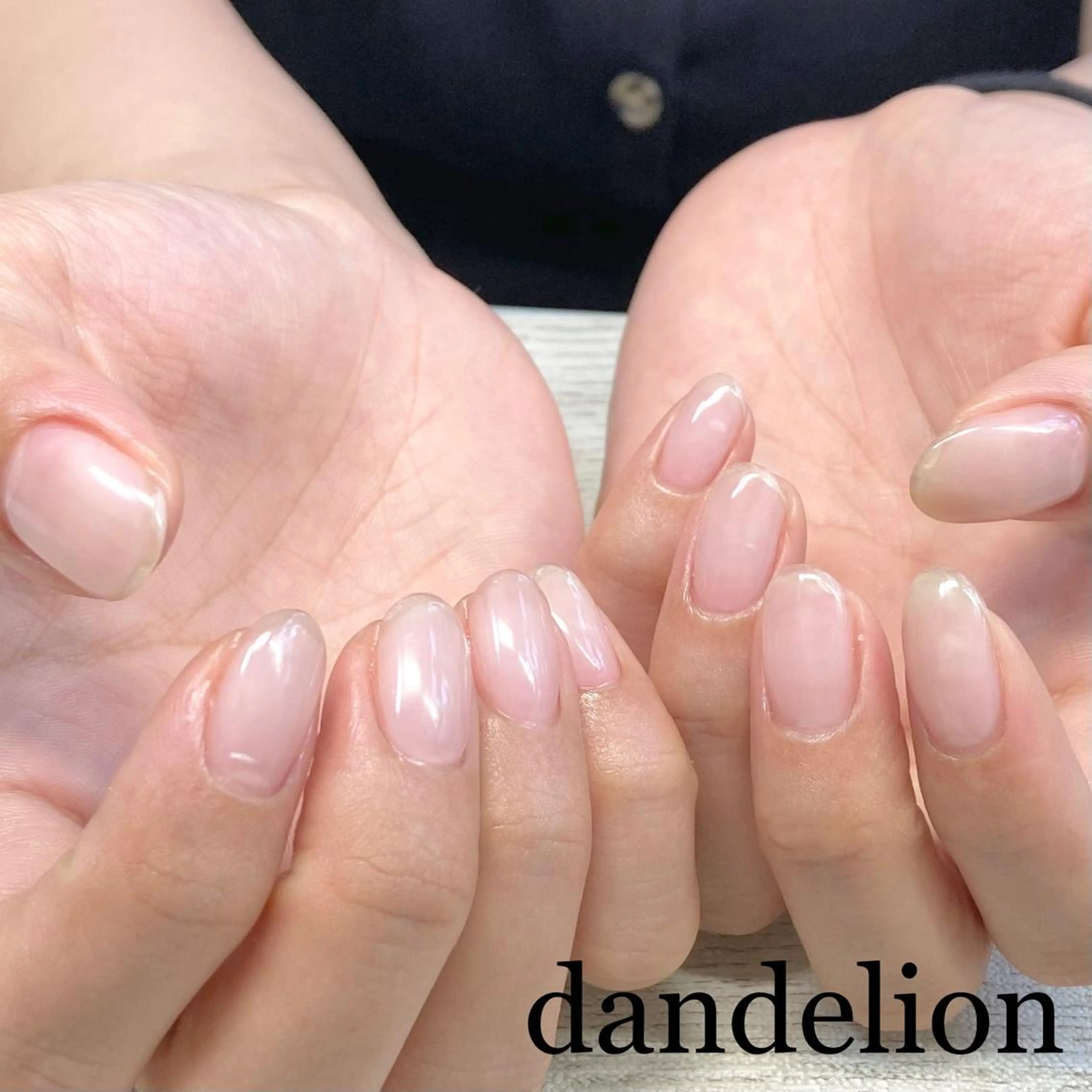 ネイル ハンドネイル ハンドケア dandelion ダンデライオンのネイルデザイン