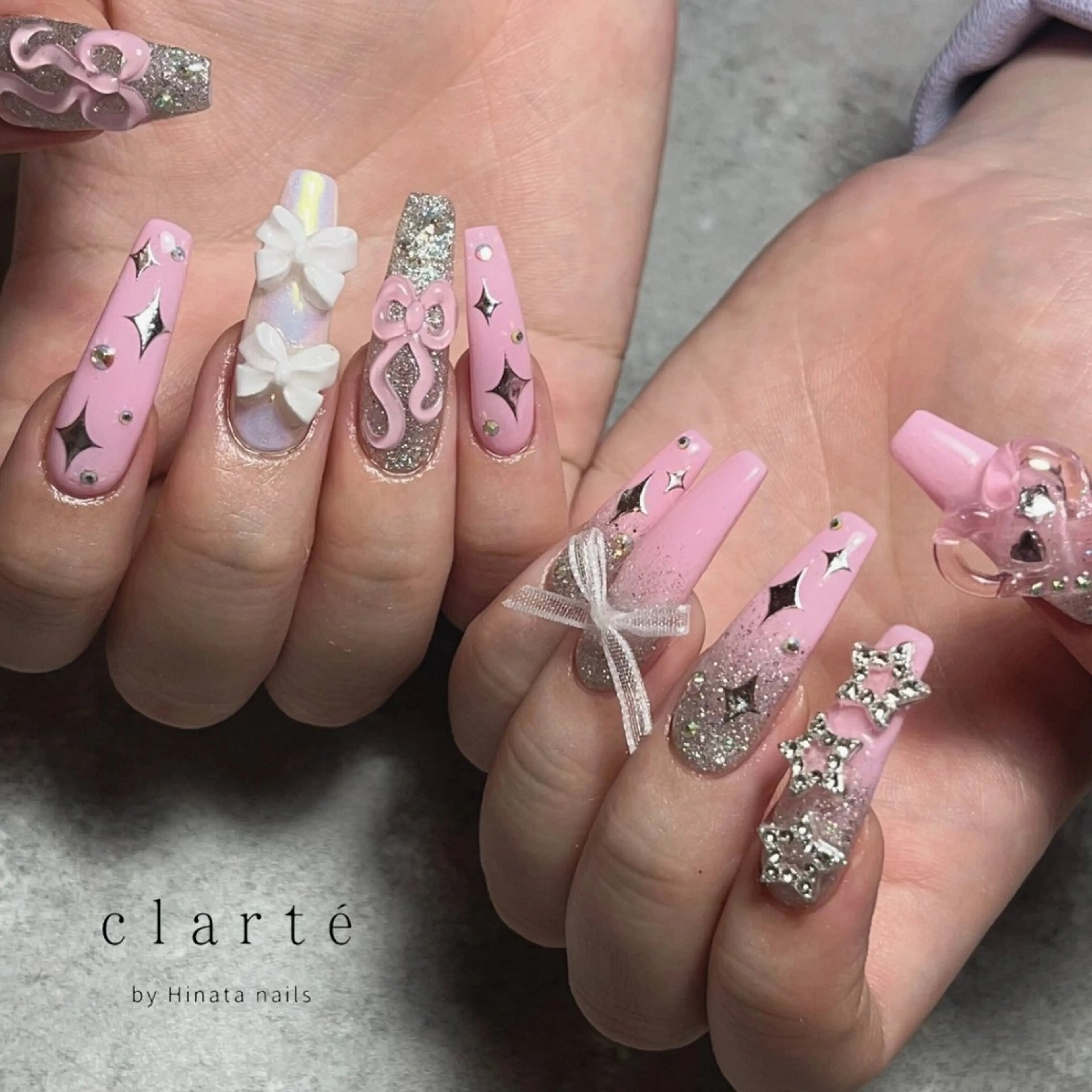 ▽長さ出し,フィルイン10本の写真