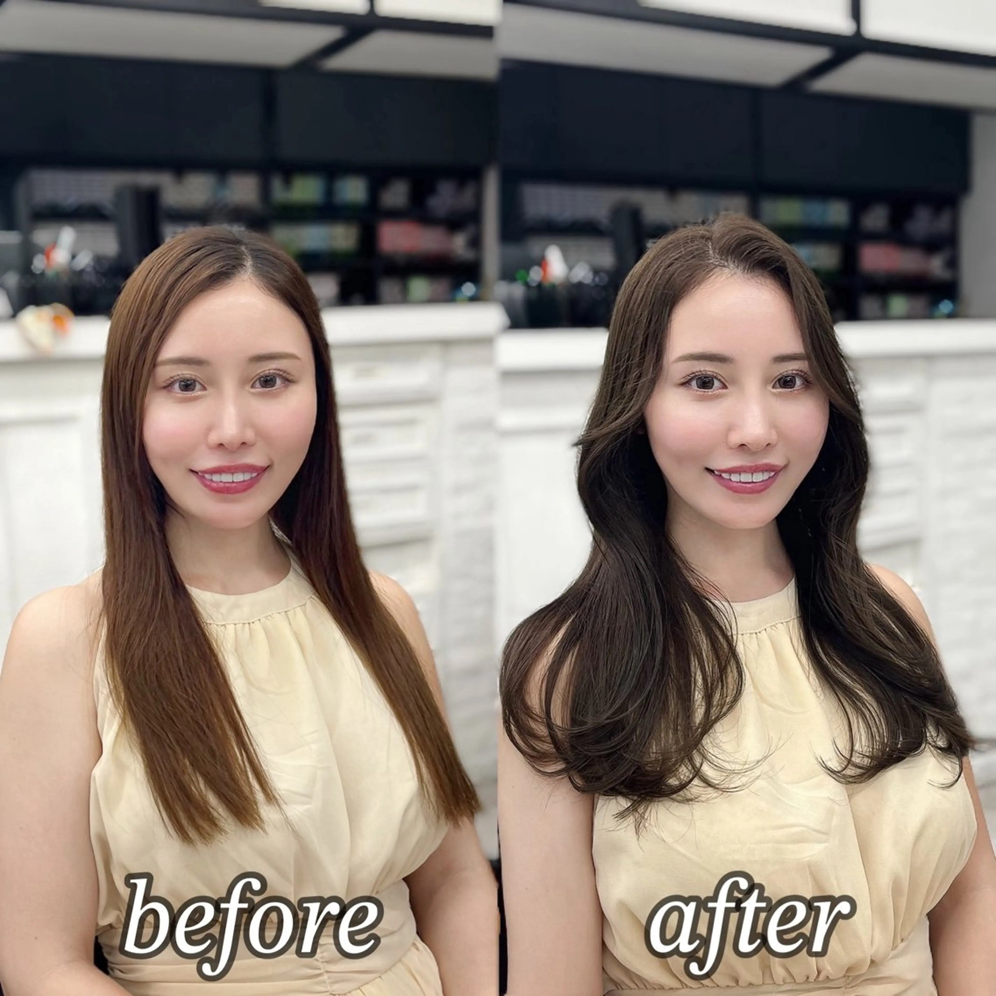 セミロング カラー パーマ ヘアアレンジ メンズ メンズ韓国風 イルミナカラー 髪質改善 韓国風ヘア レイヤーカット 韓国ヘア×2way 🇰🇷和知拓郎のヘアスタイル