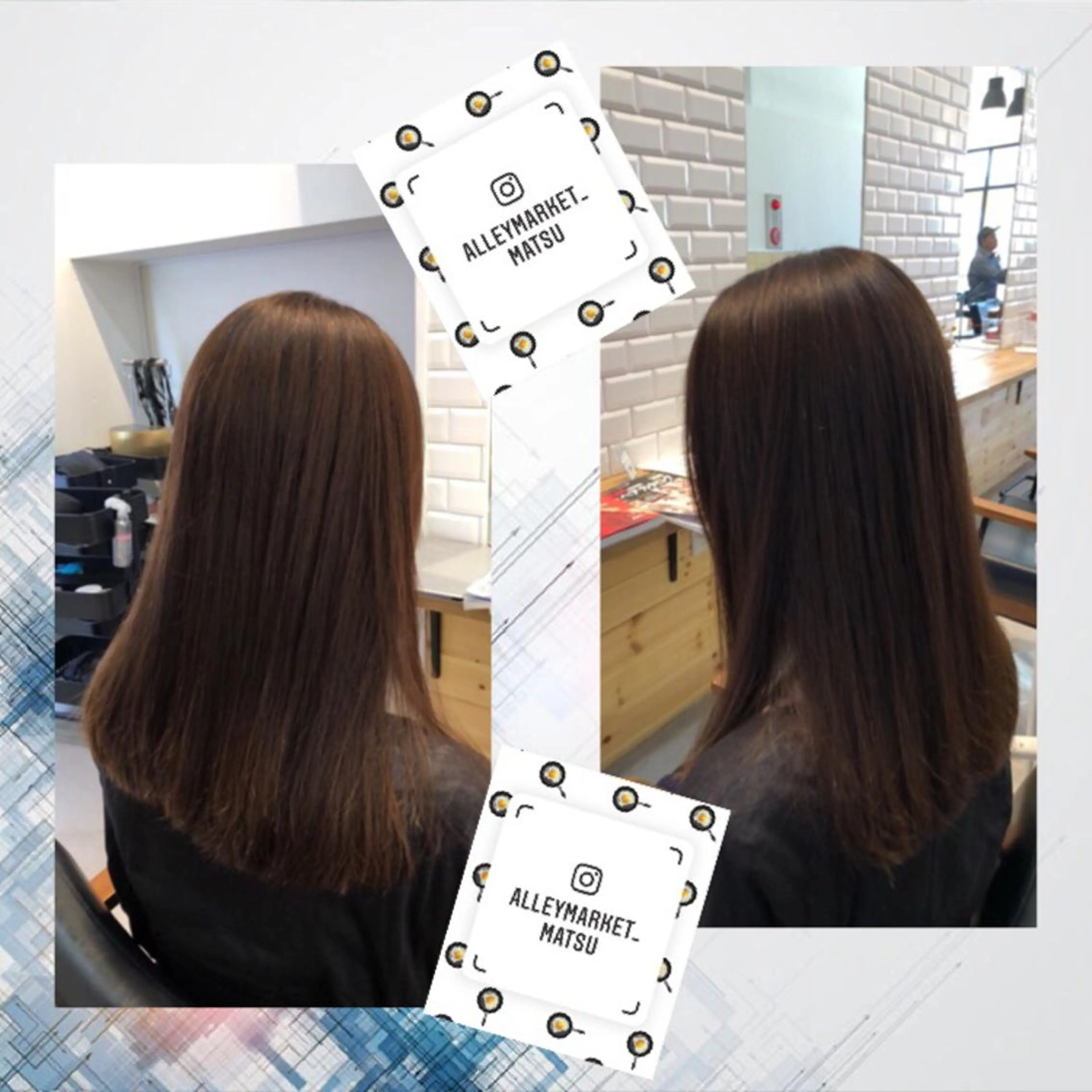 カット トリートメント MATSU 🌟韓国🇰🇷のヘアスタイル