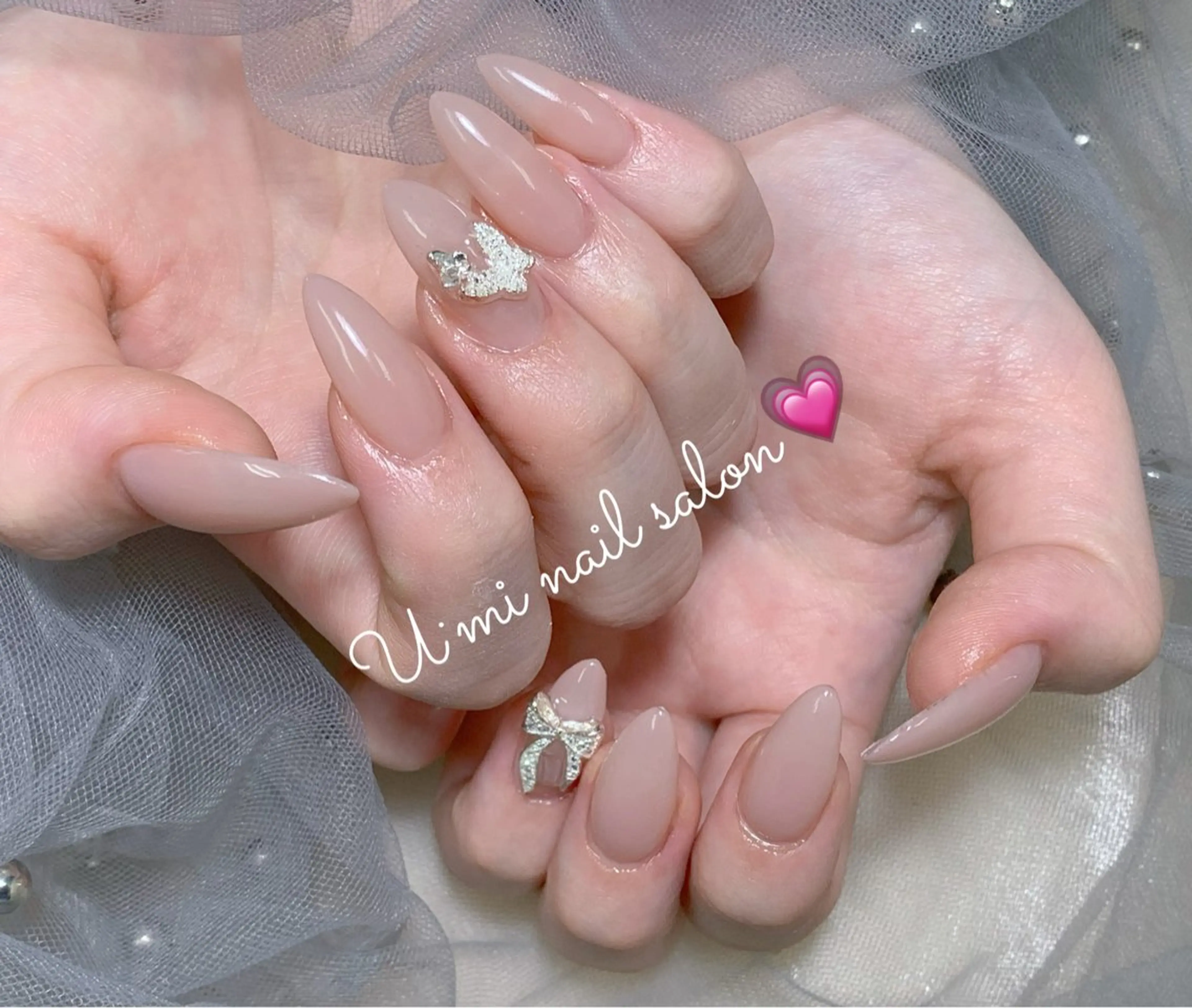 ネイル ワンカラーネイル ハンドネイル U·Mi nail salon所属・U·Mi 上野御徒町容のネイルデザイン