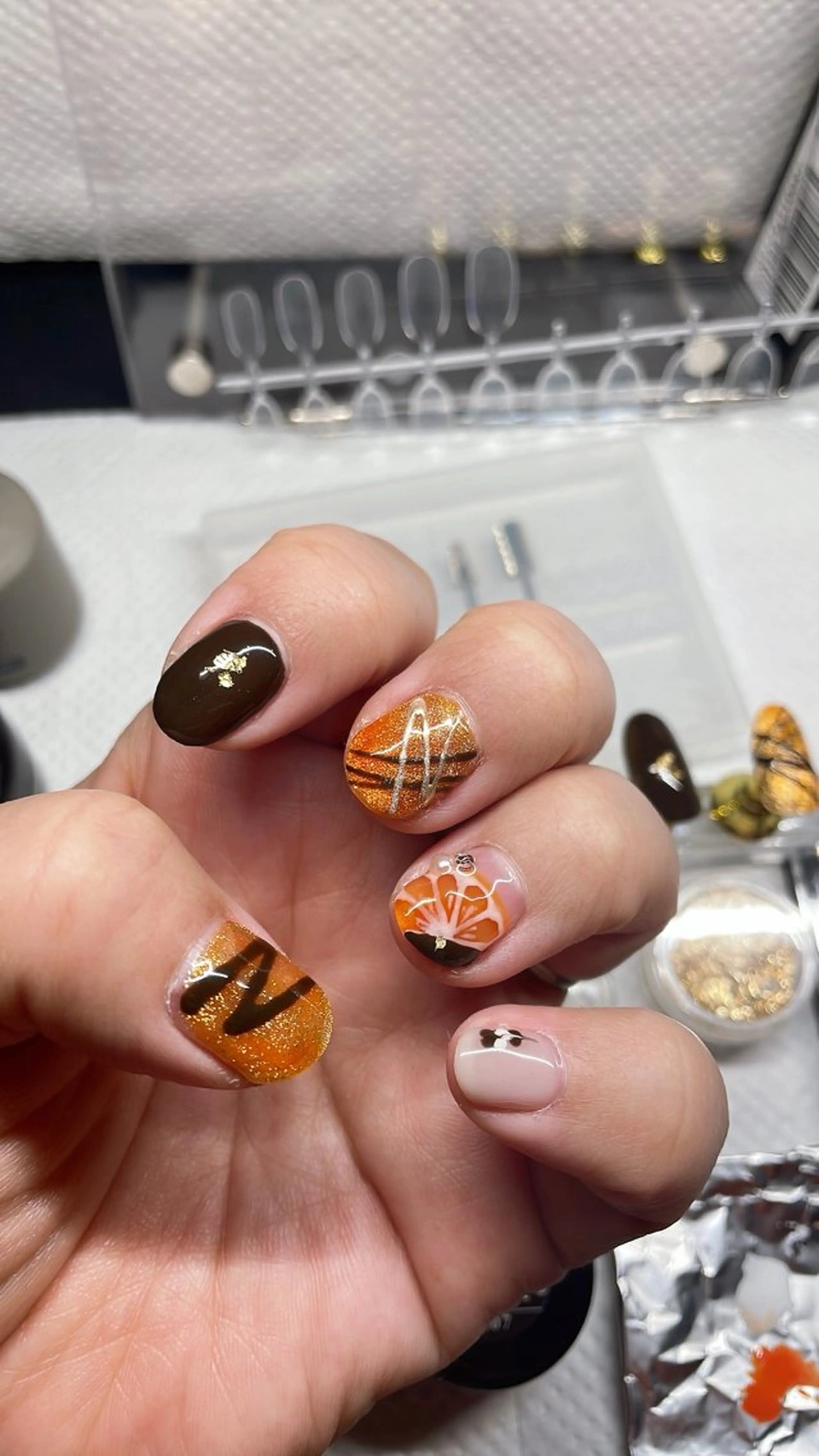 ネイル バレンタイン ハンドネイル カランテアンネイル KANAのネイルデザイン