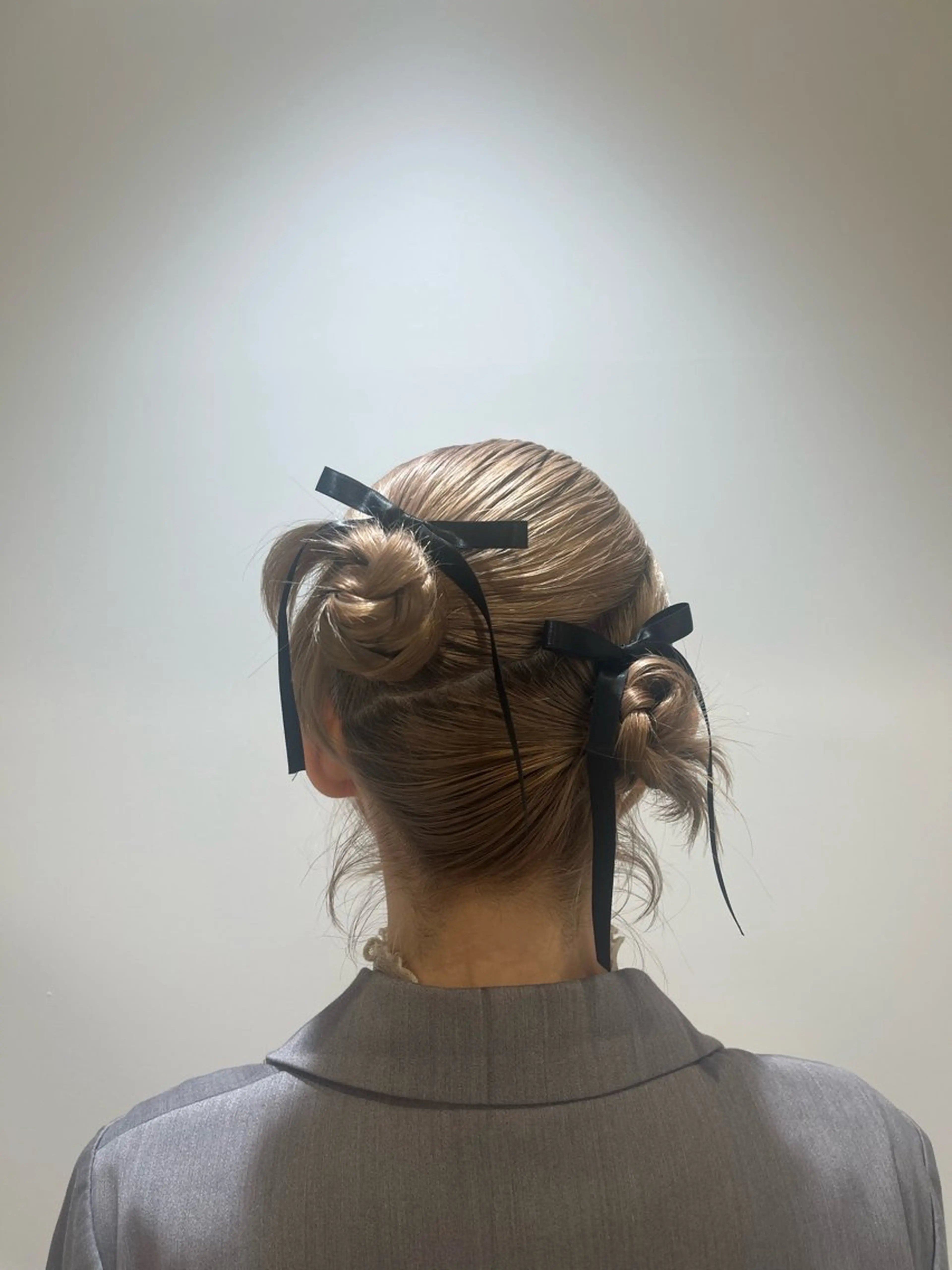 ミディアム ヘアセット ブリーチカラー特化 美容師/𝕐𝕌𝕀のヘアスタイル