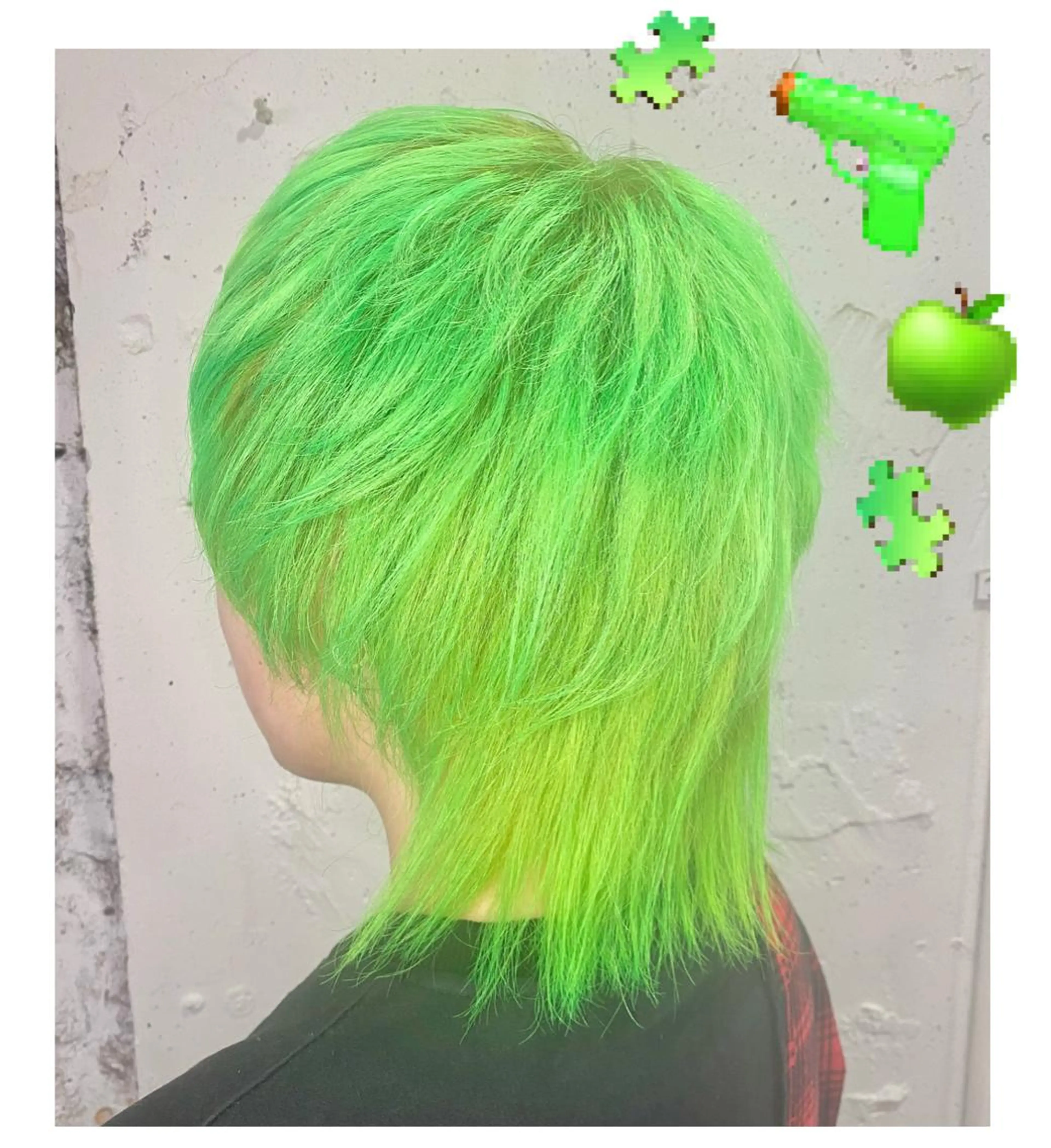 ショート カラー GARU-ガル-所属・TSUNO🦖 派手髪/オタク美容師のヘアスタイル