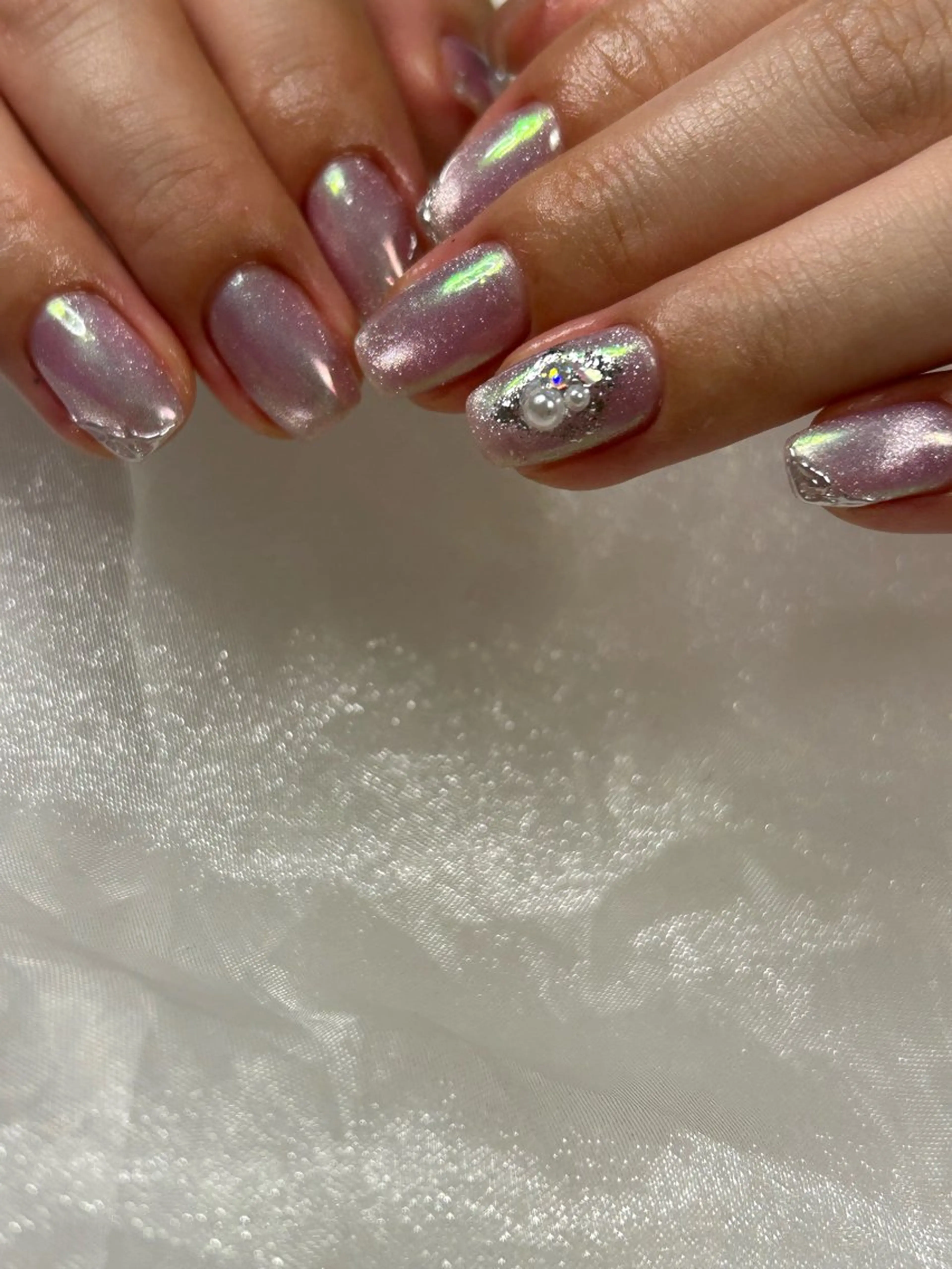 ネイル マグネットネイル ハンドネイル KaPílína nail salonのネイルデザイン