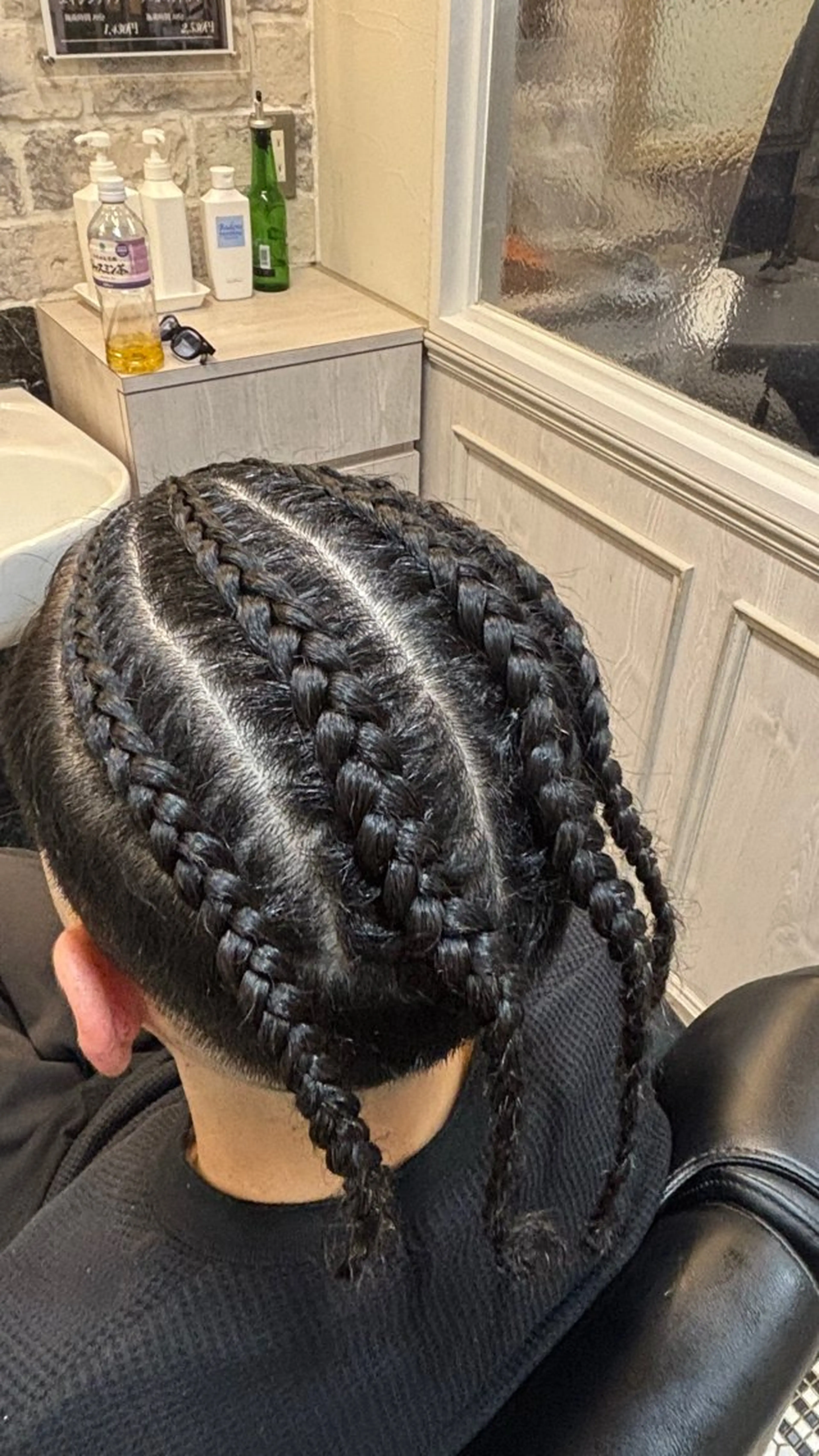 【1番人気】フェード+コーンロウ(補足説明参照)の写真